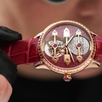 Girard-Perregaux tourbillon with Three Gold Bridges Ruby Heart