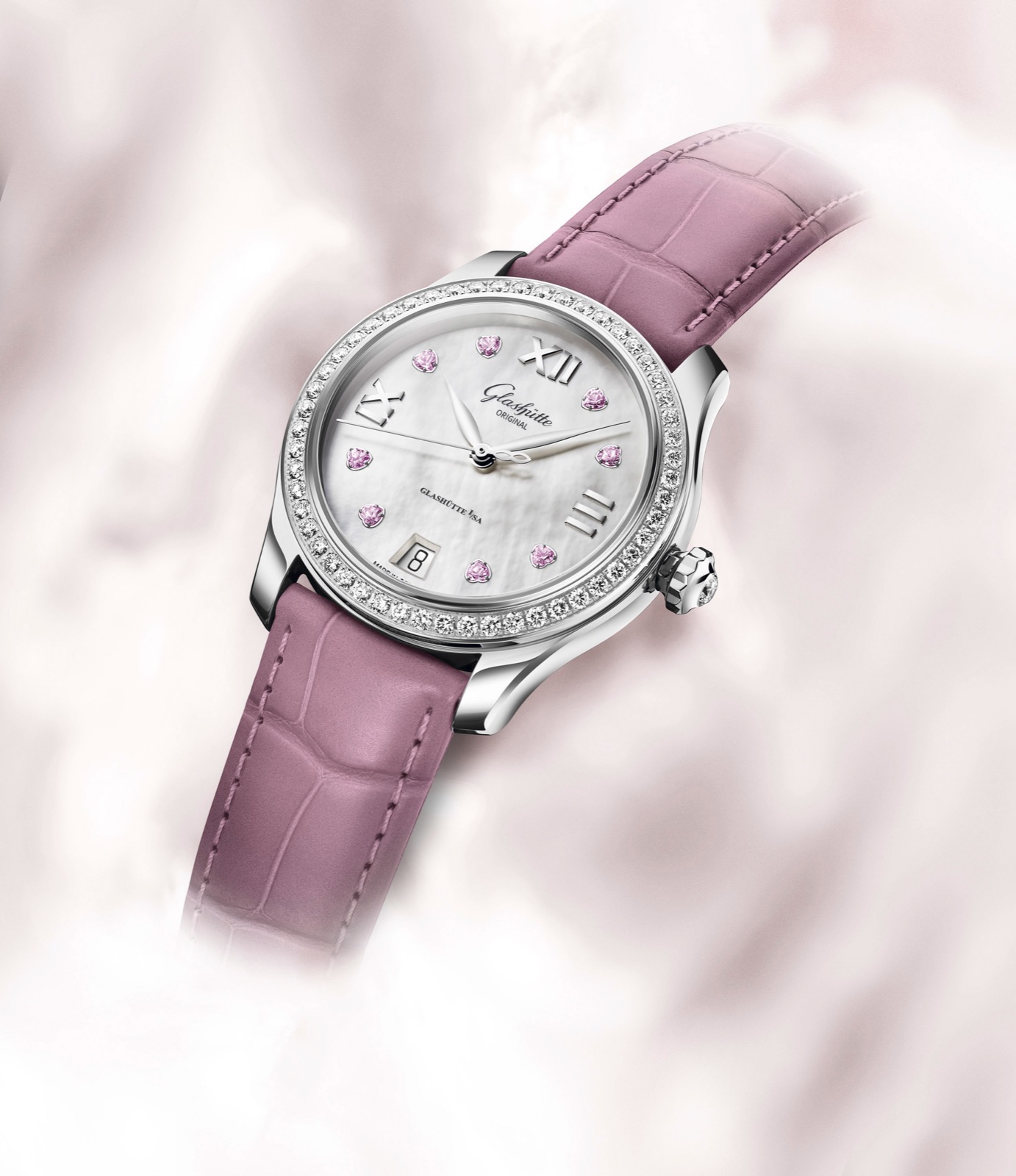 Glashütte Lady Serenade, edición limitada Día de San Valentín 2022
