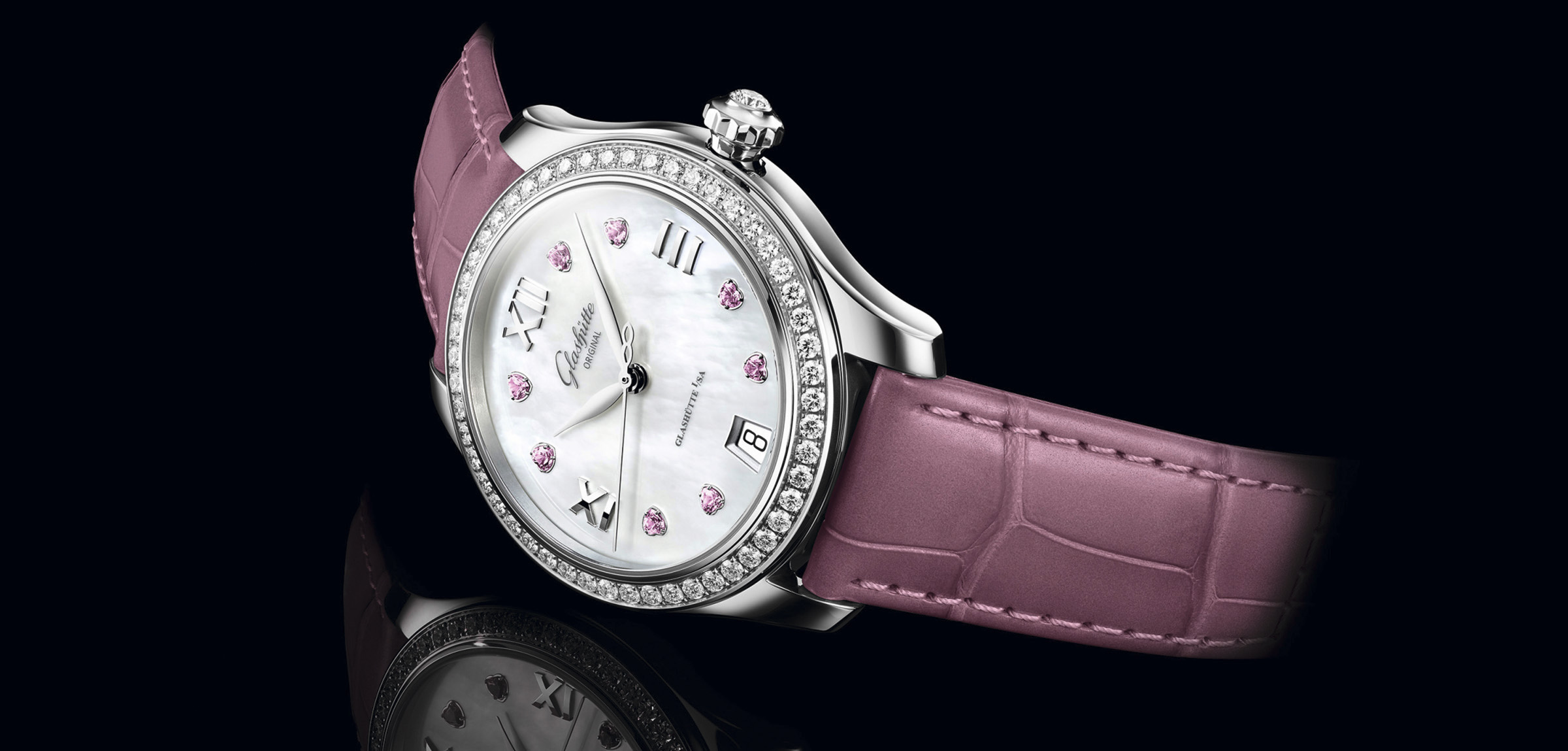 Glashütte Lady Serenade, edición limitada Día de San Valentín 2022