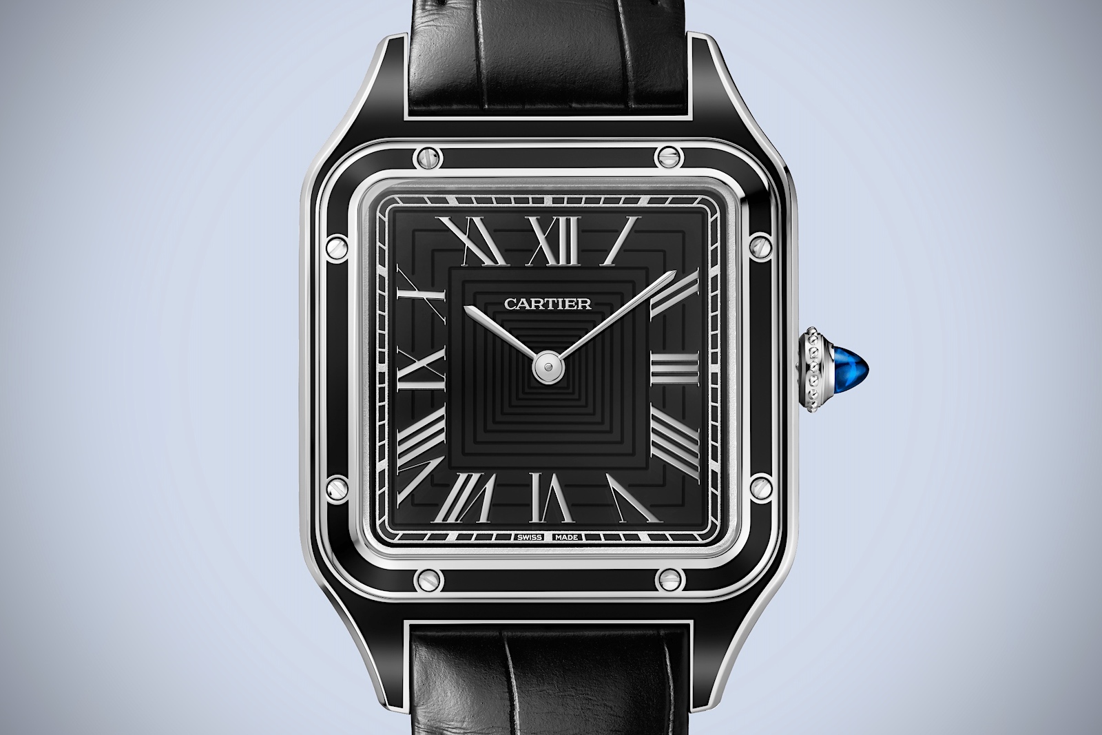 Cartier Santos Dumont 2022 - steel dial