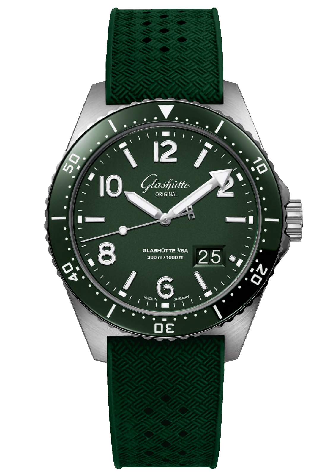 Glashutte Original SeaQ Panorama Date Reed Green