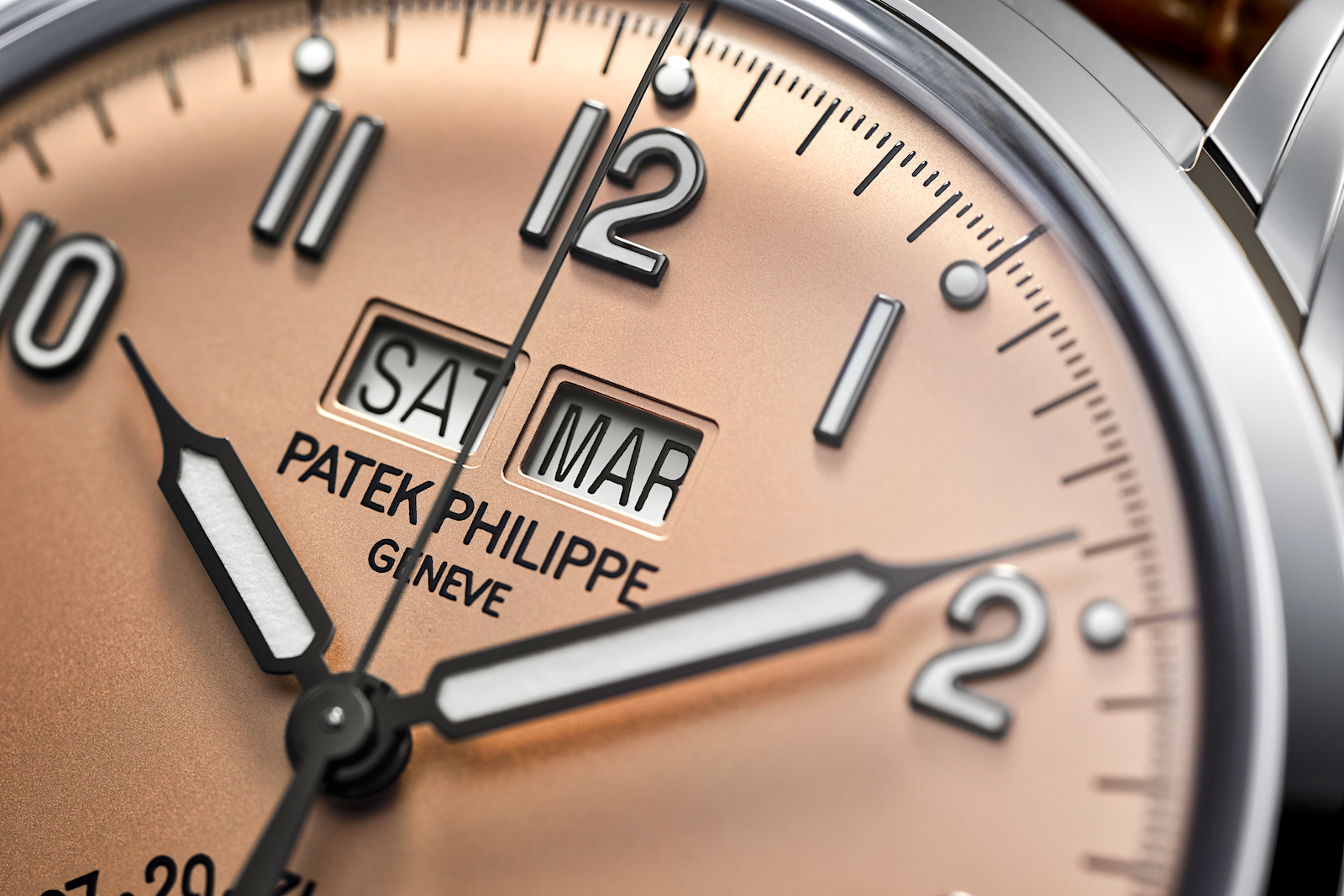 Patek Philippe Perpetual Calendar 5320G-011 - detalle esfera