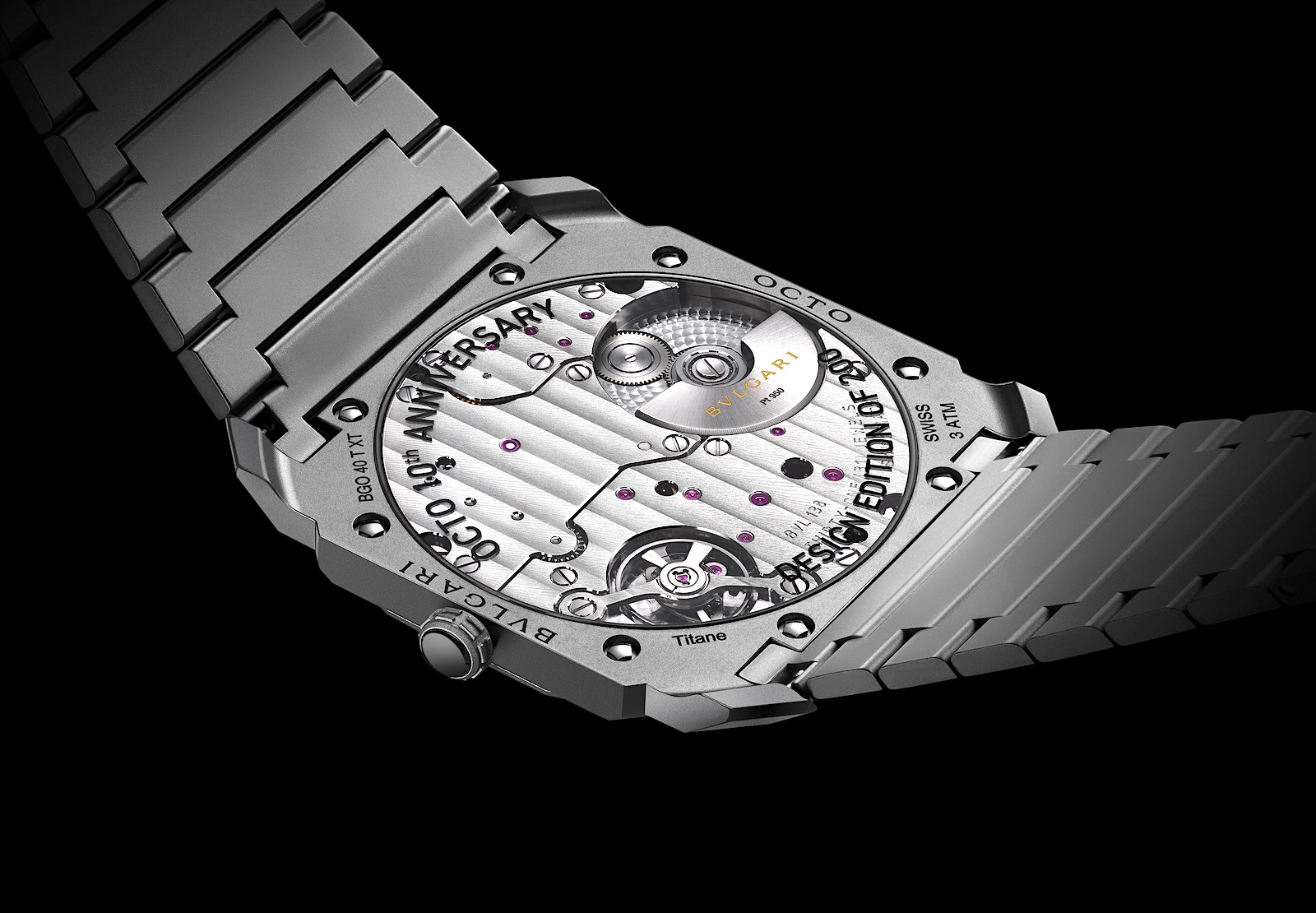 Bvlgari Octo Finissimo Automatic 10Th Anniversary - caseback