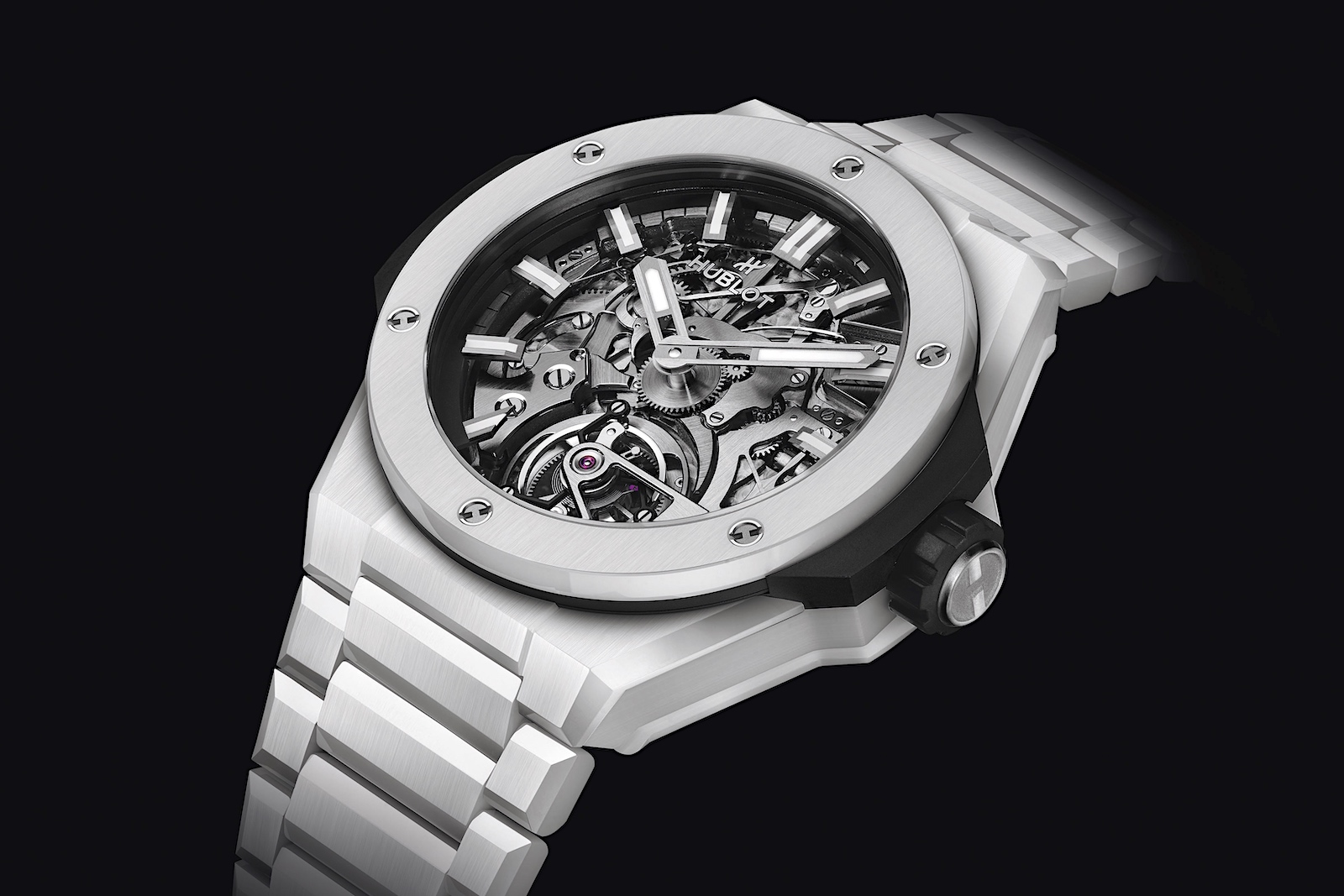 Big Bang Integral Minute Repeater Cathedral Tourbillon White Ceramic