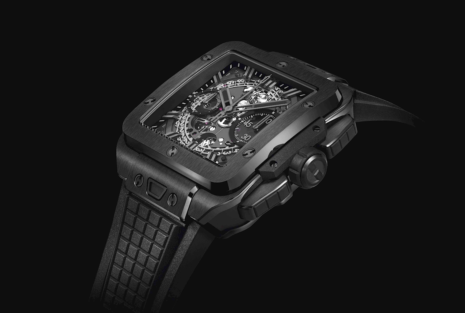 Reloj sales hublot cuadrado