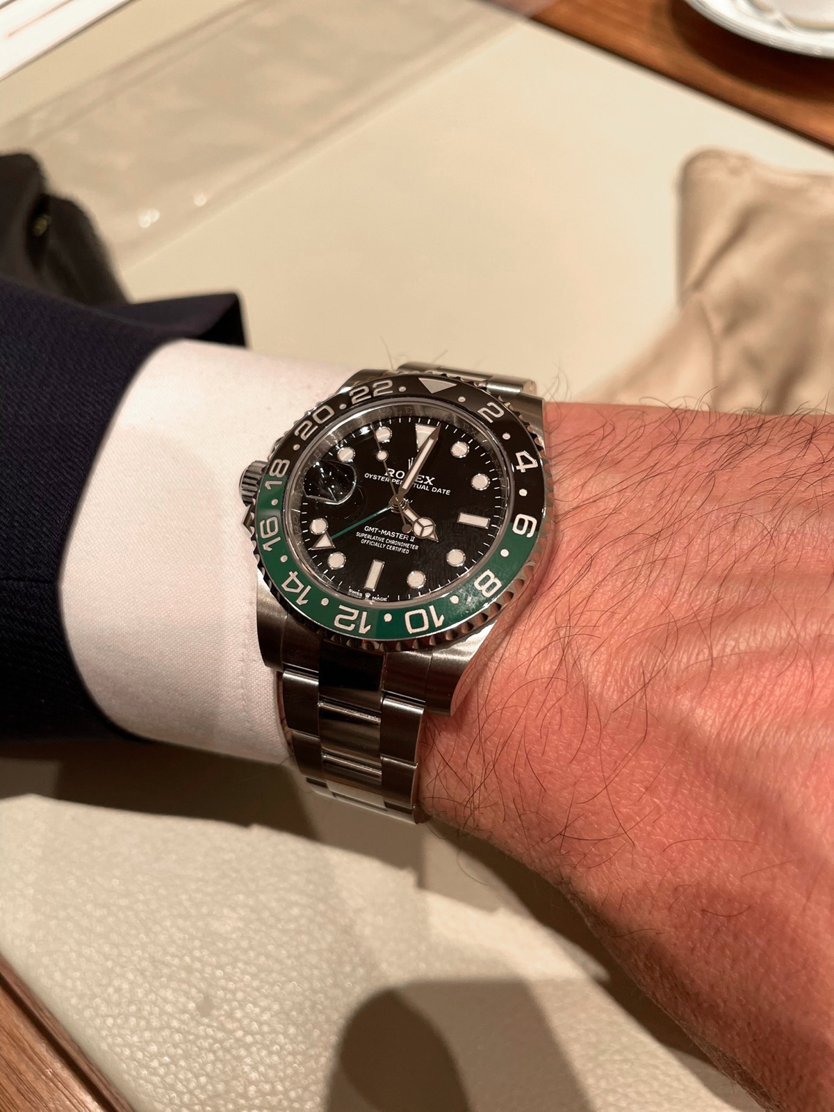 Rolex GMT Master II Left-handed (Watches and Wonders 2022)
