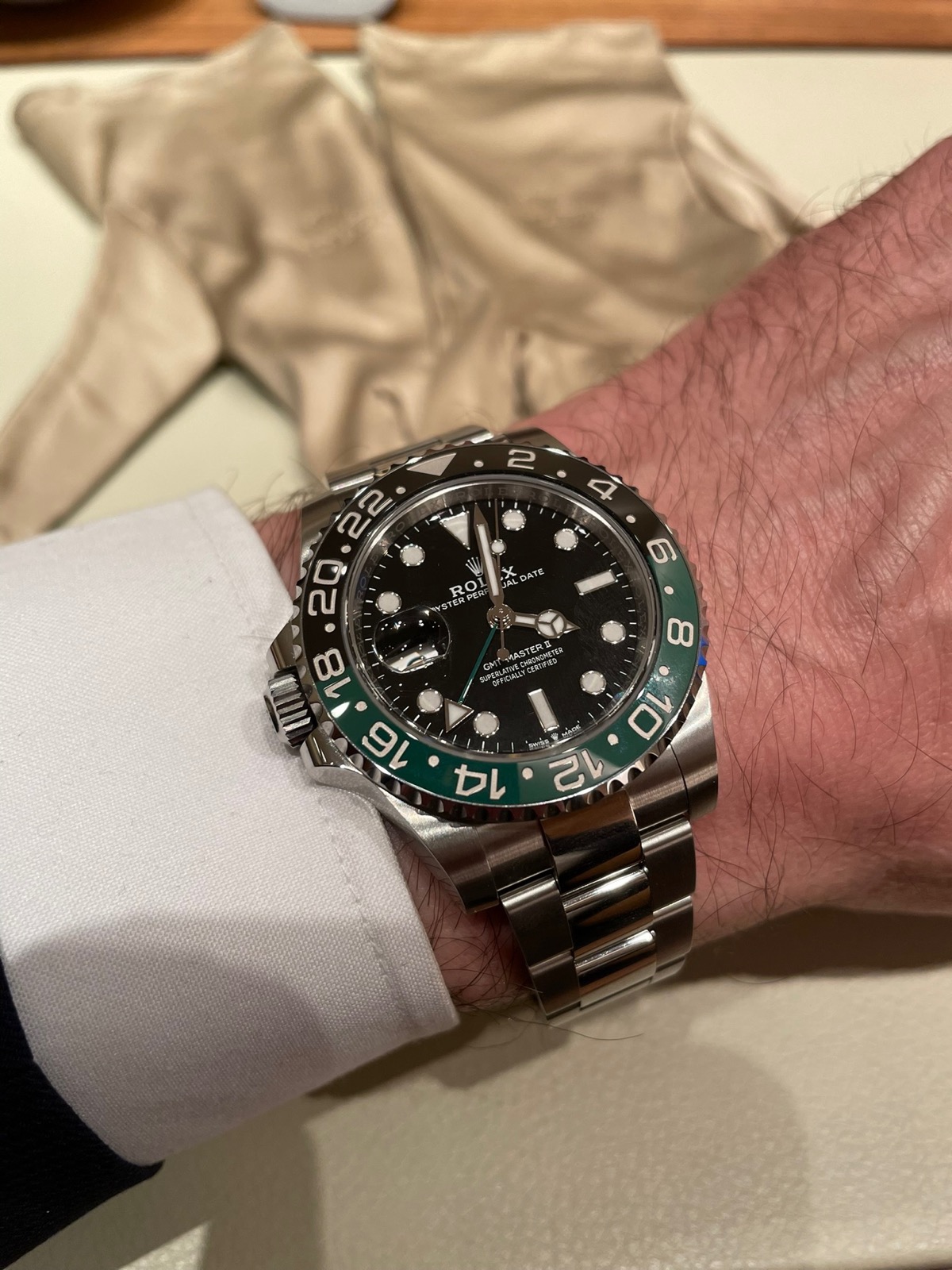 Rolex GMT Master II Left-handed (Watches and Wonders 2022)