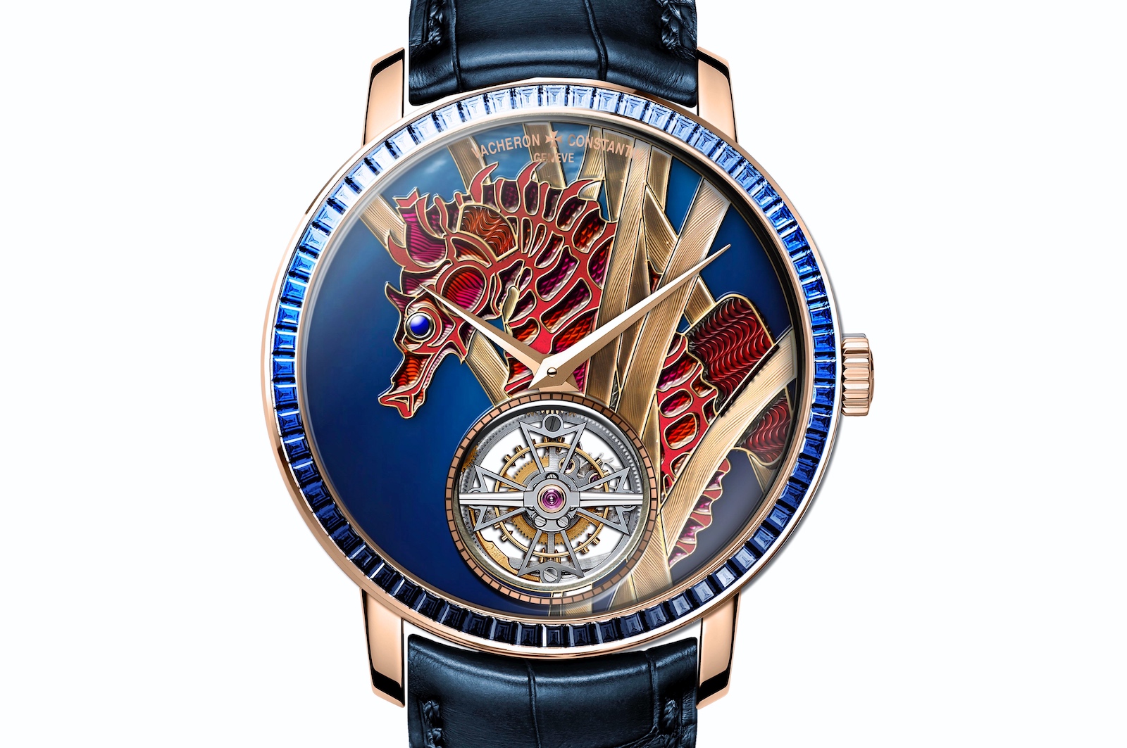 Les Royaumes Aquatiques Les Cabinotiers Tourbillon jewellery - Sea Horse