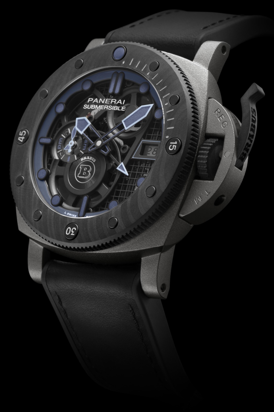 Panerai Submersible S BRABUS Blue Shadow Edition