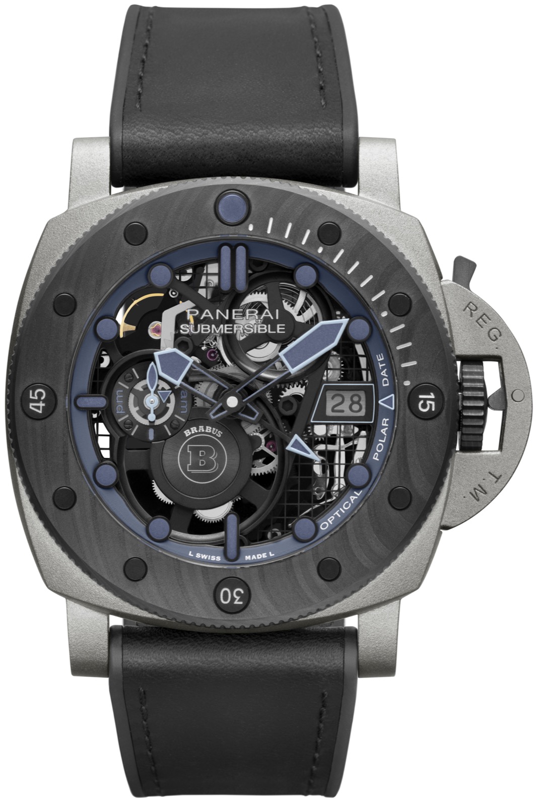 Panerai Submersible S BRABUS Blue Shadow Edition