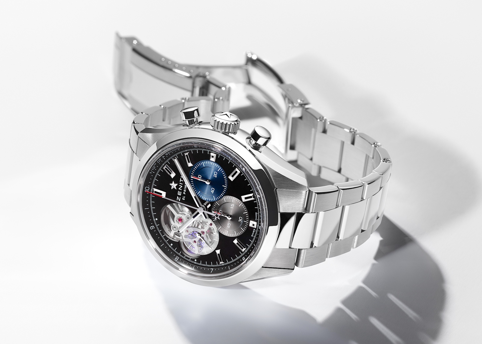 Zenith en Watches and Wonders 2022 - Chronomaster Open Steel