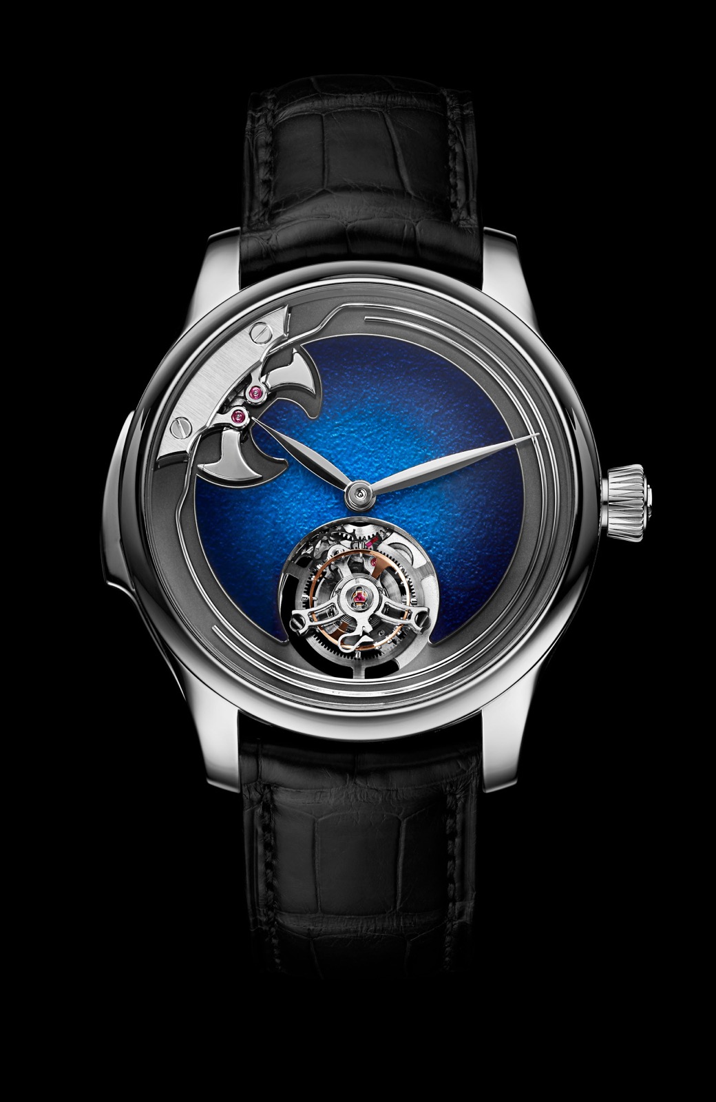 H. Moser & Cie. Endeavor Concept Minute Repeater Tourbillon Aqua Blue