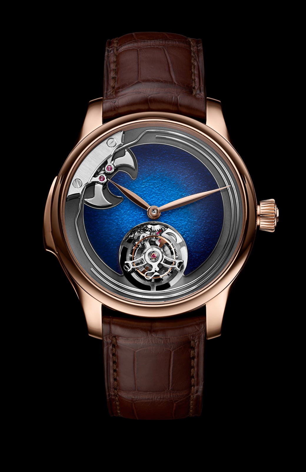 H. Moser & Cie. Endeavor Concept Minute Repeater Tourbillon Aqua Blue
