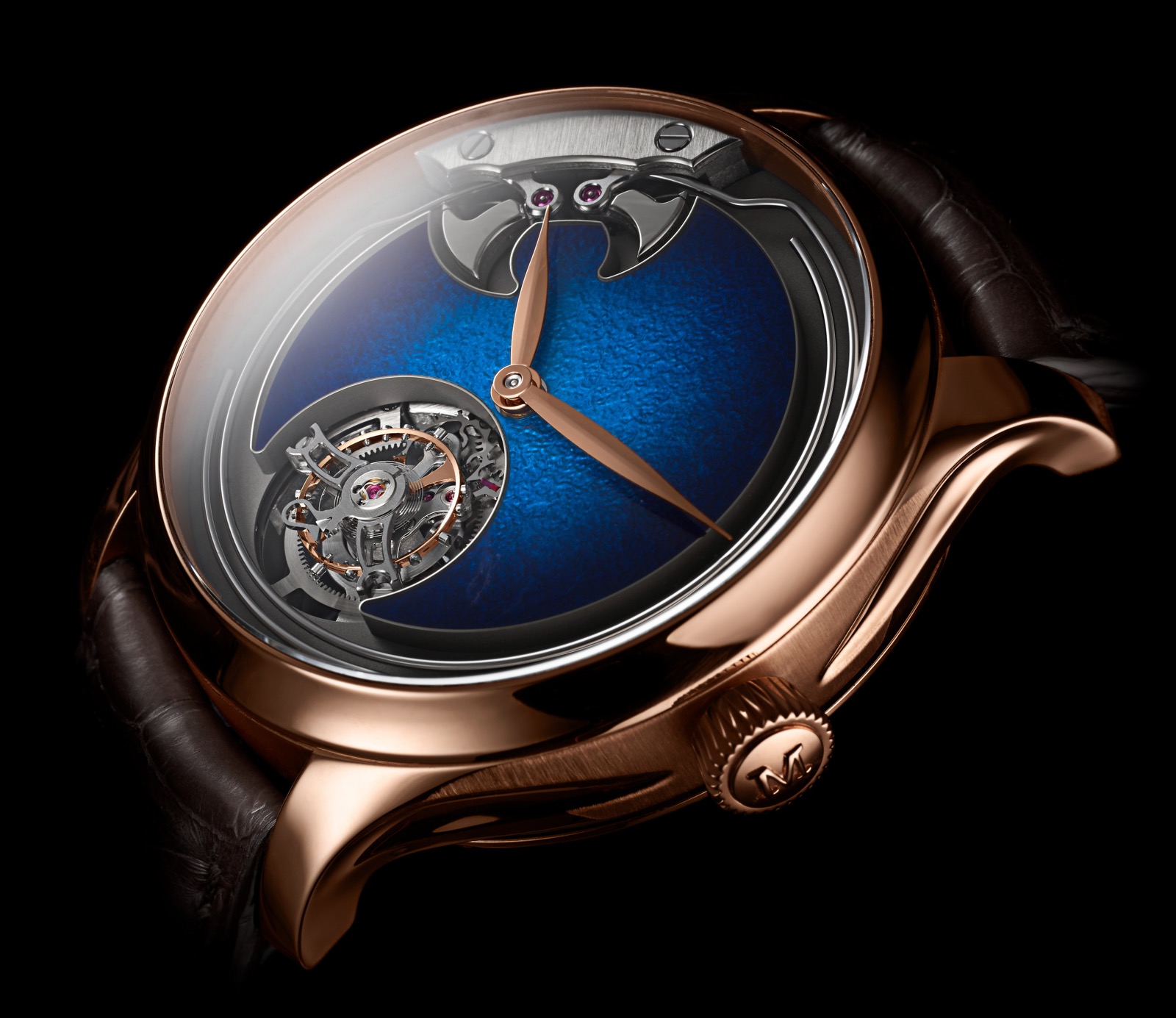 H. Moser & Cie. Endeavor Concept Minute Repeater Tourbillon Aqua Blue