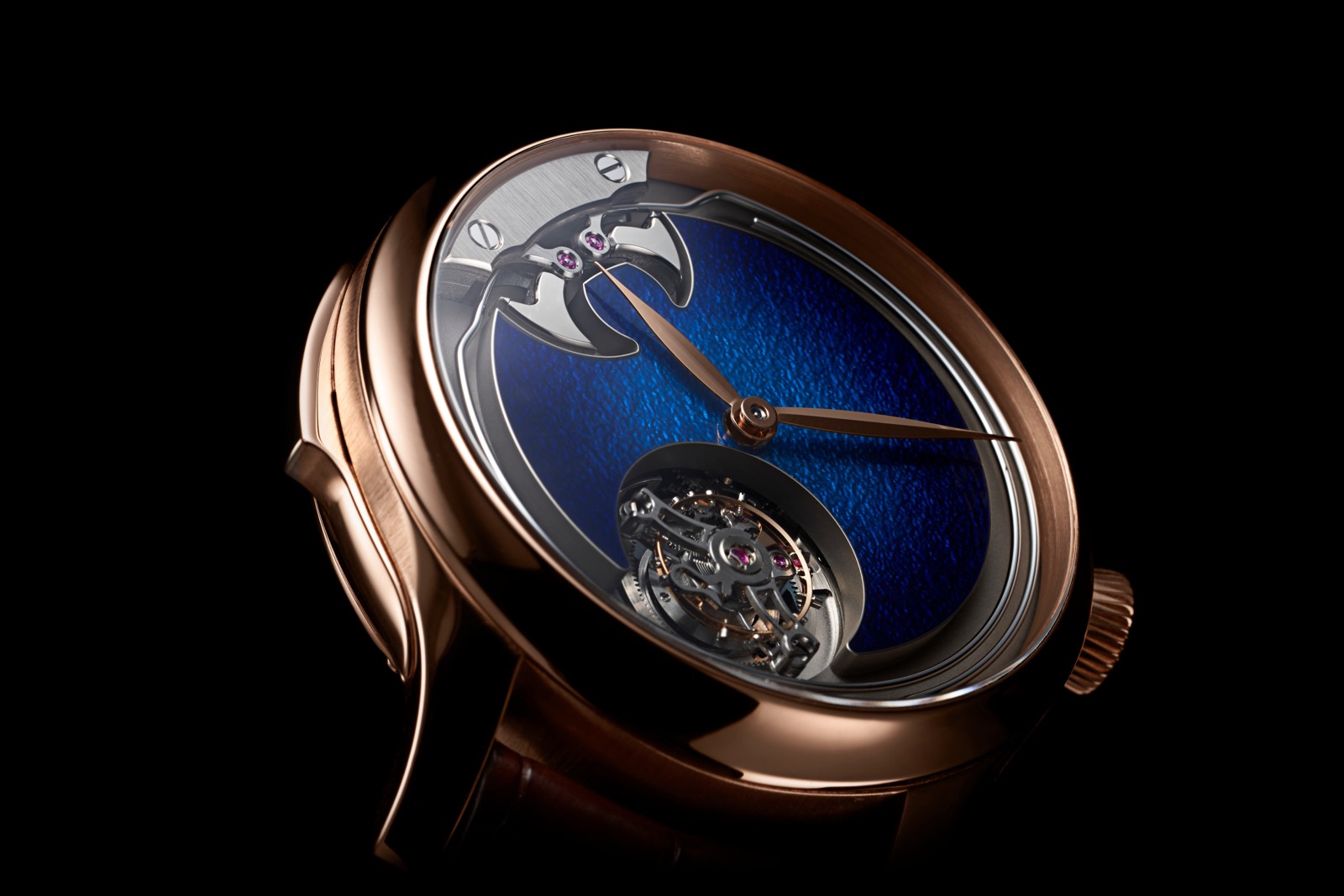 H. Moser & Cie. Endeavor Concept Minute Repeater Tourbillon Aqua Blue