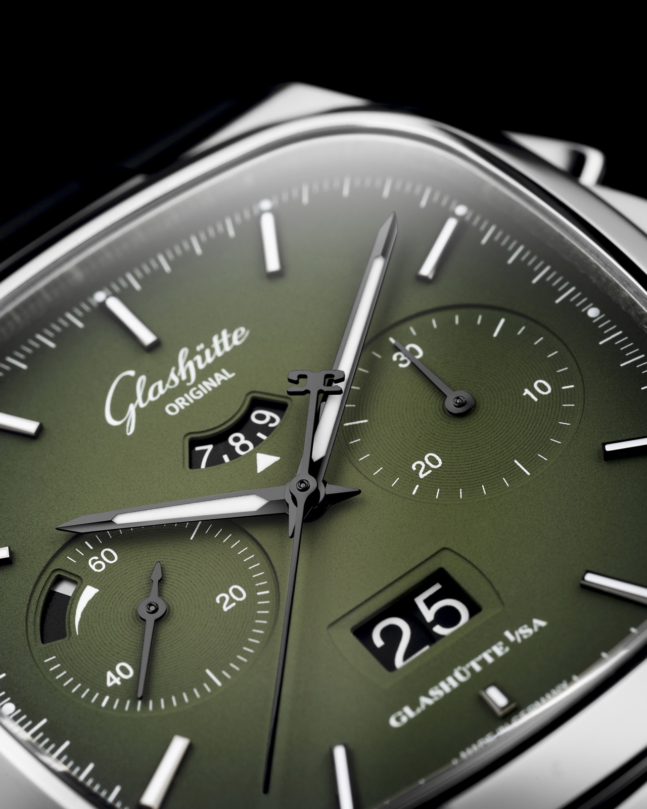 Glashütte Original Seventies Chronograph Panorama Date «Fab Green»