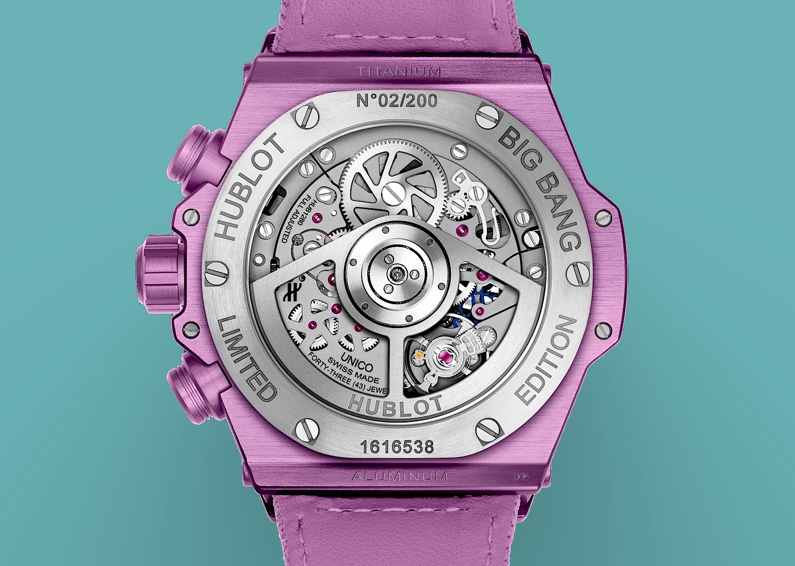 Big Bang Summer Purple Aluminium Tissus