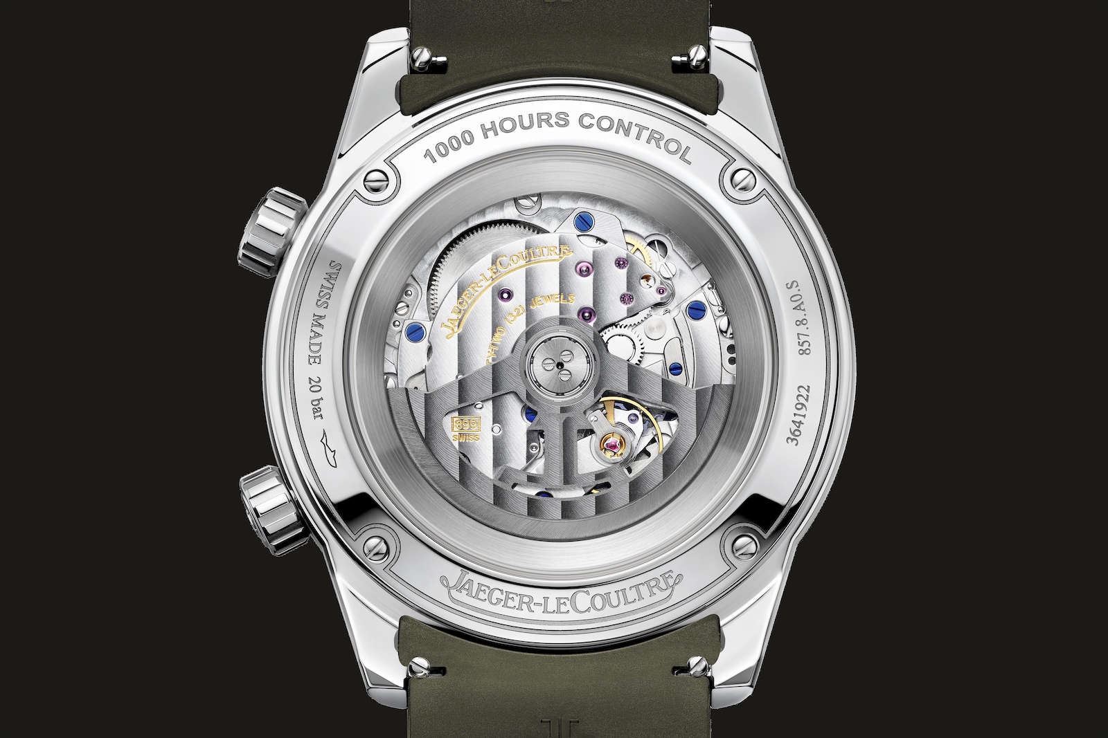 Jaeger-LeCoultre Polaris Date - caseback