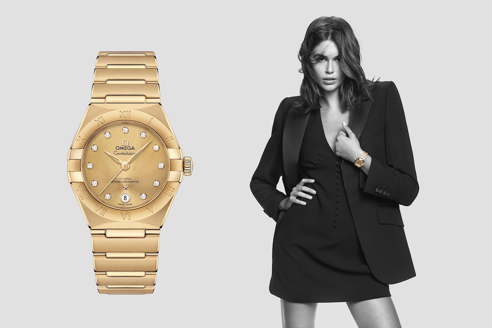 Omega & Kaia Gerber