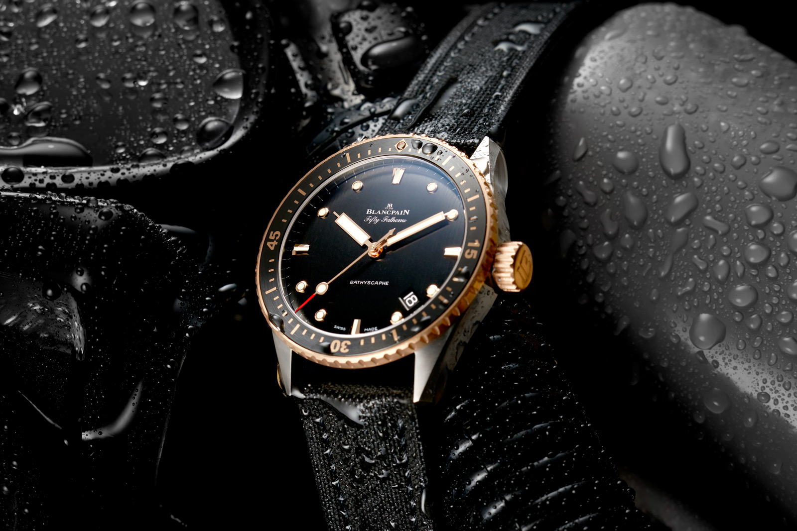 Blancpain Fifty Fathoms Bathyscaphe Cortina Watch 50th Anniversary