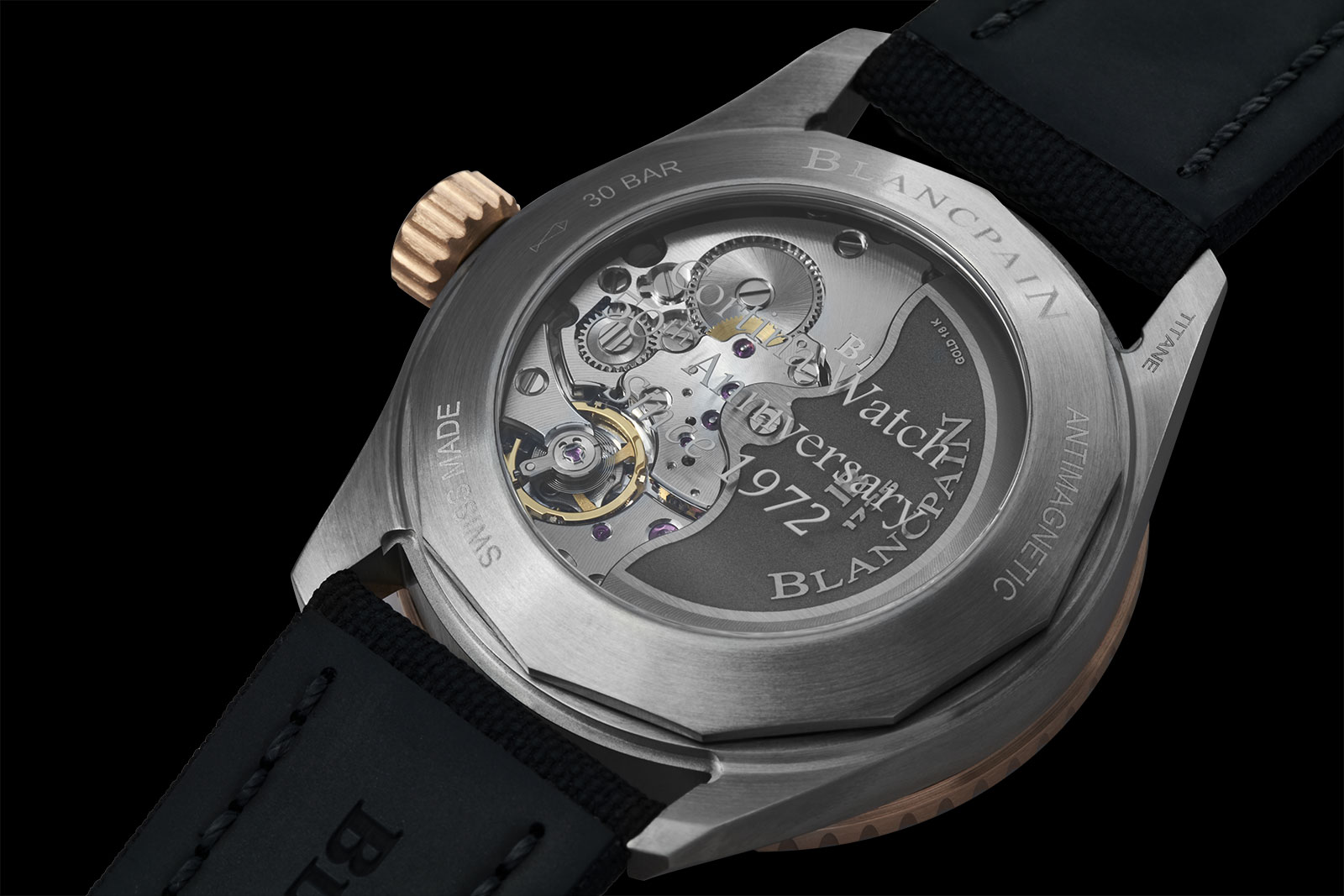 Blancpain Fifty Fathoms Bathyscaphe Cortina Watch 50th Anniversary
