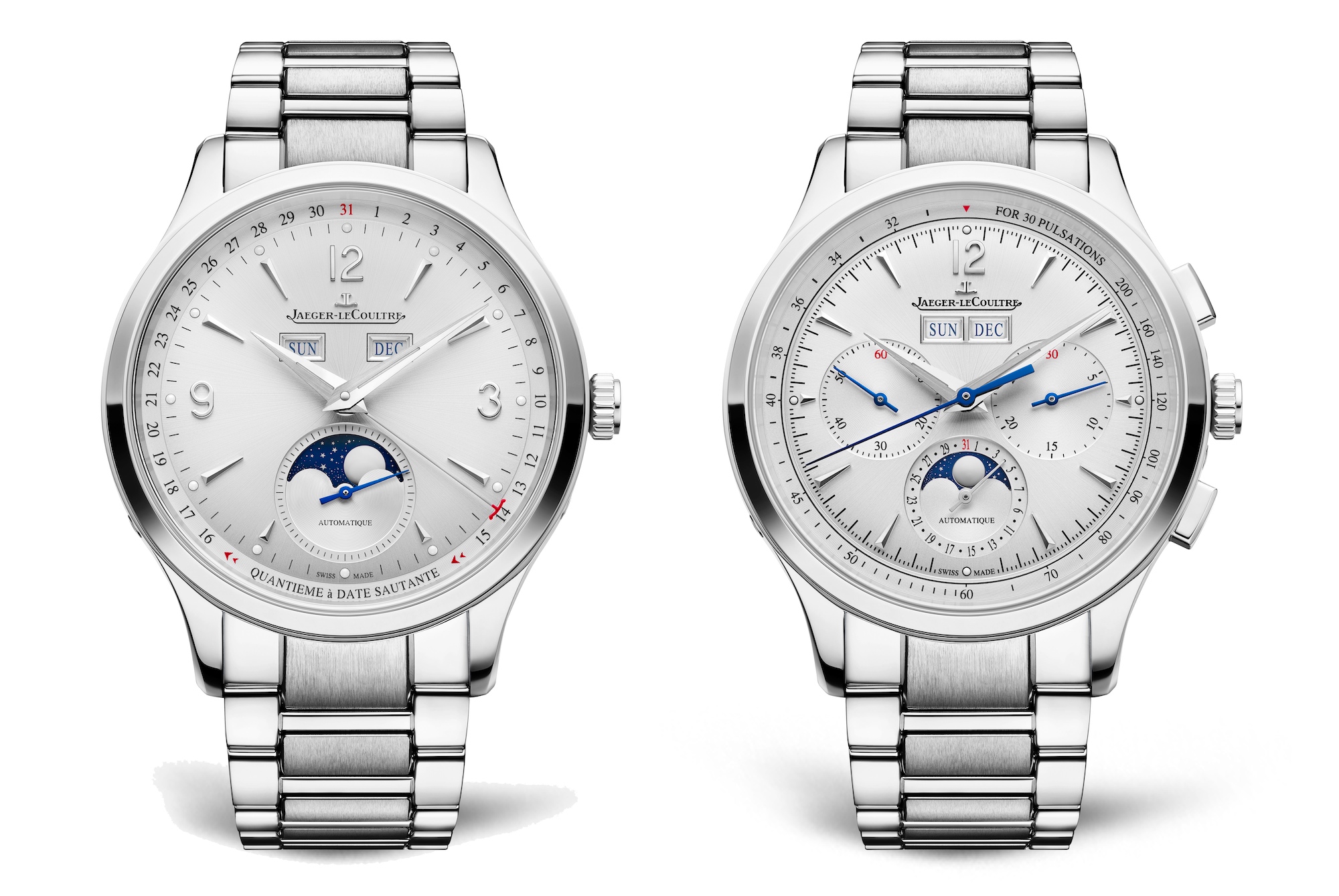 Jaeger-LeCoultre Master Control Calendar & Chronograph Calendar