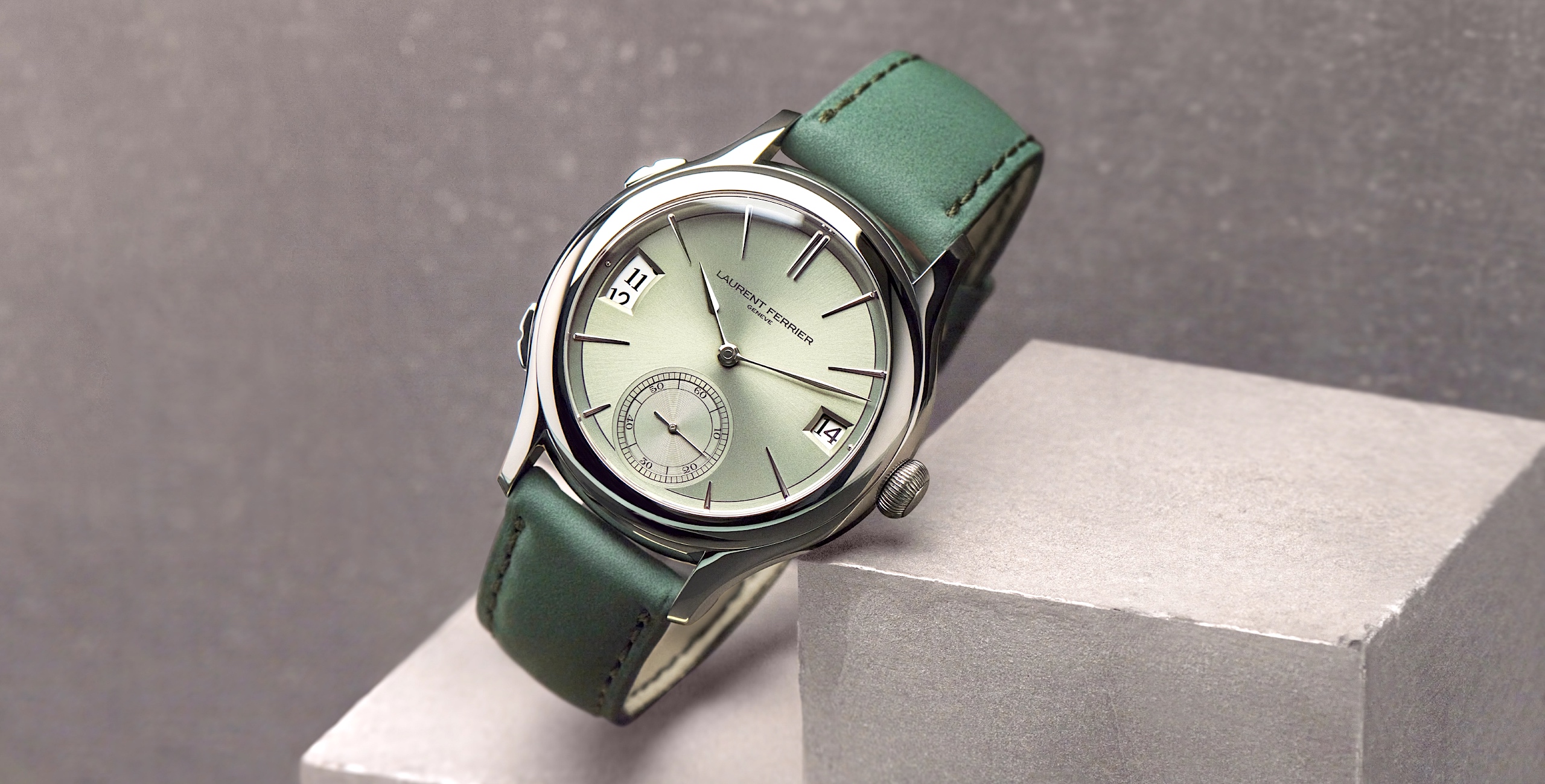 Laurent Ferrier Classic Traveller “Série Atelier” Magnetic Green - cover