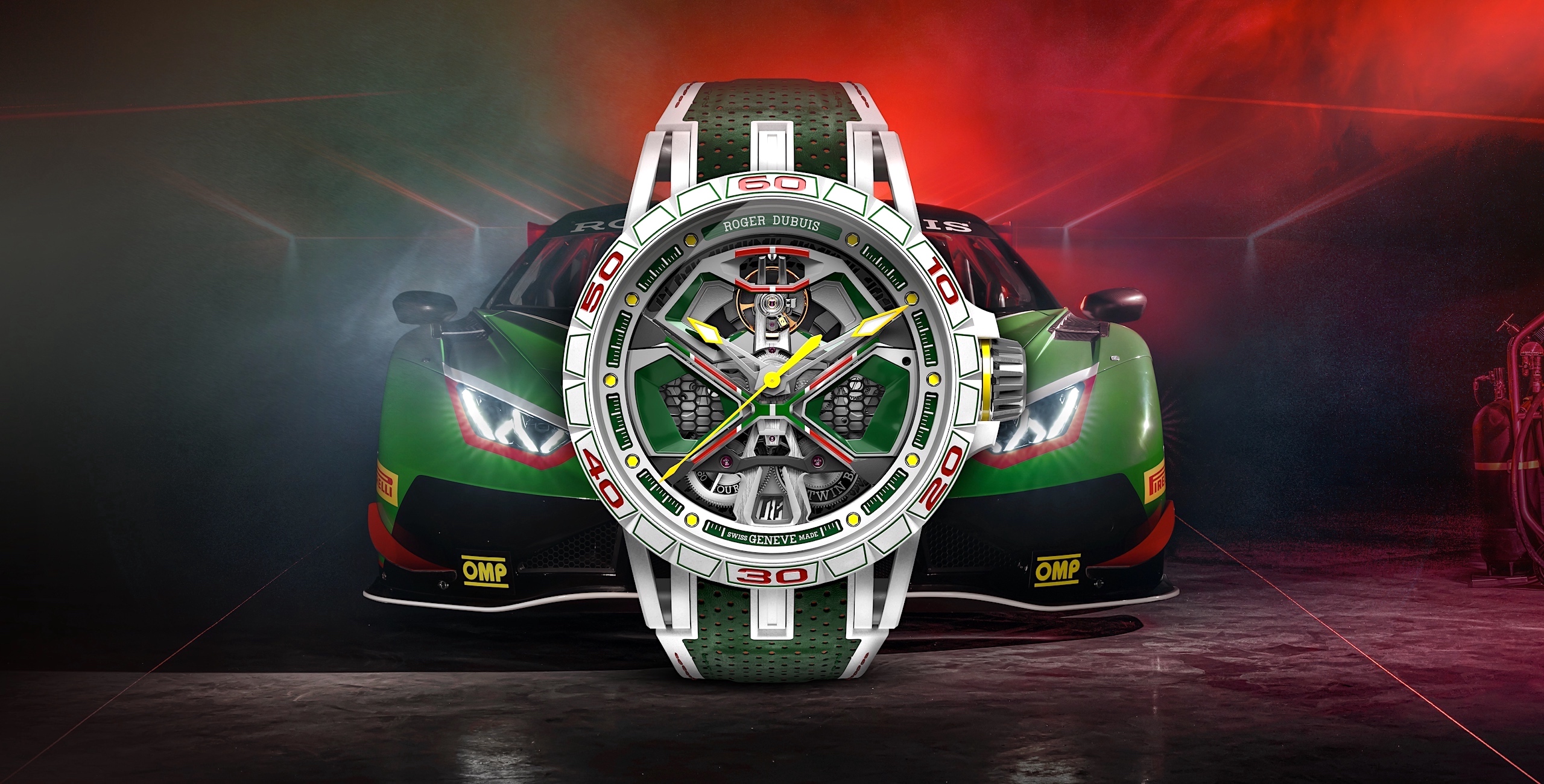 Roger Dubuis Excalibur Spider Huracán White MCF - cover