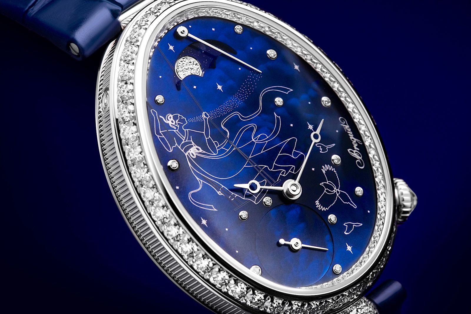 Breguet Reine de Naples "Qixi Festival”- dial