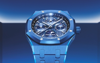 Audemars Piguet Royal Oak Perpetual Calendar Blue Ceramic- cover