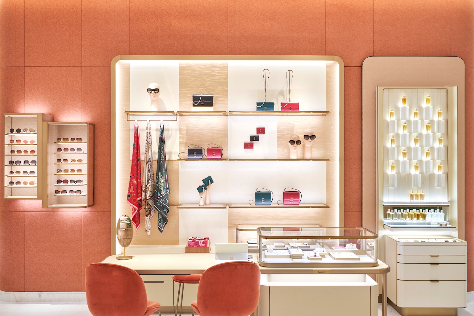 Boutique Cartier de Barcelona - interiorismo h2