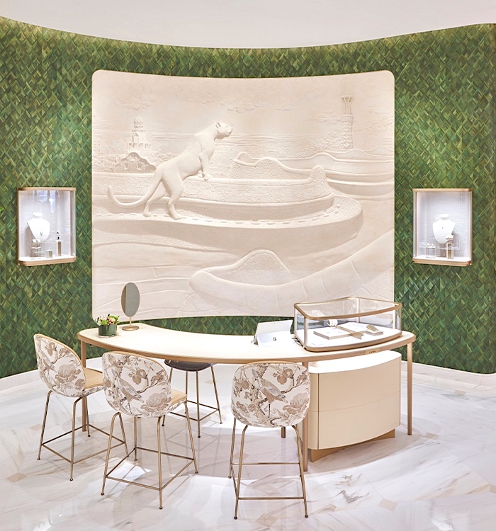 Boutique Cartier de Barcelona - interiorismo