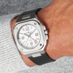 Bell & Ross BR 05 GMT White