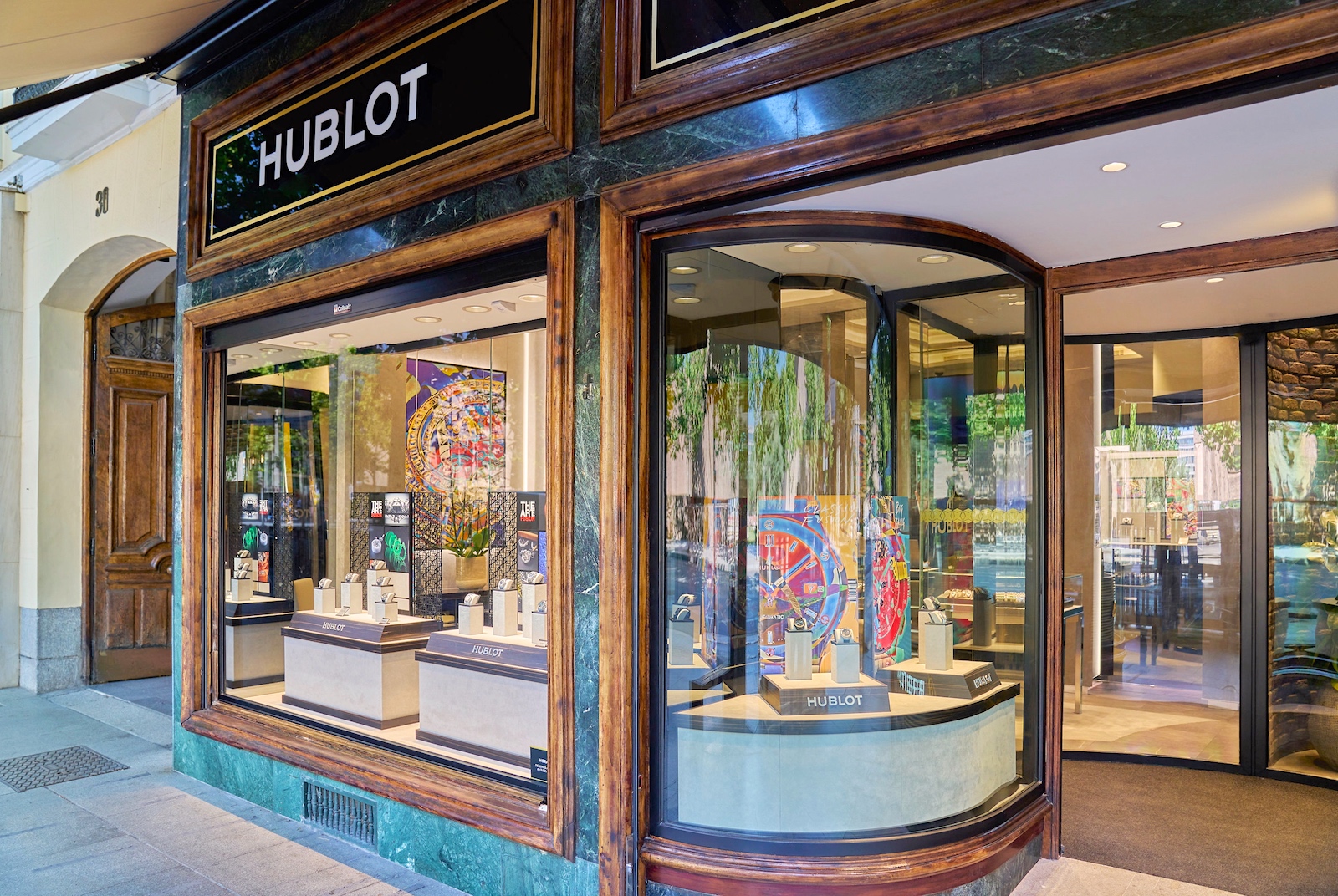 Nueva boutique de Hublot en Madrid - exterior