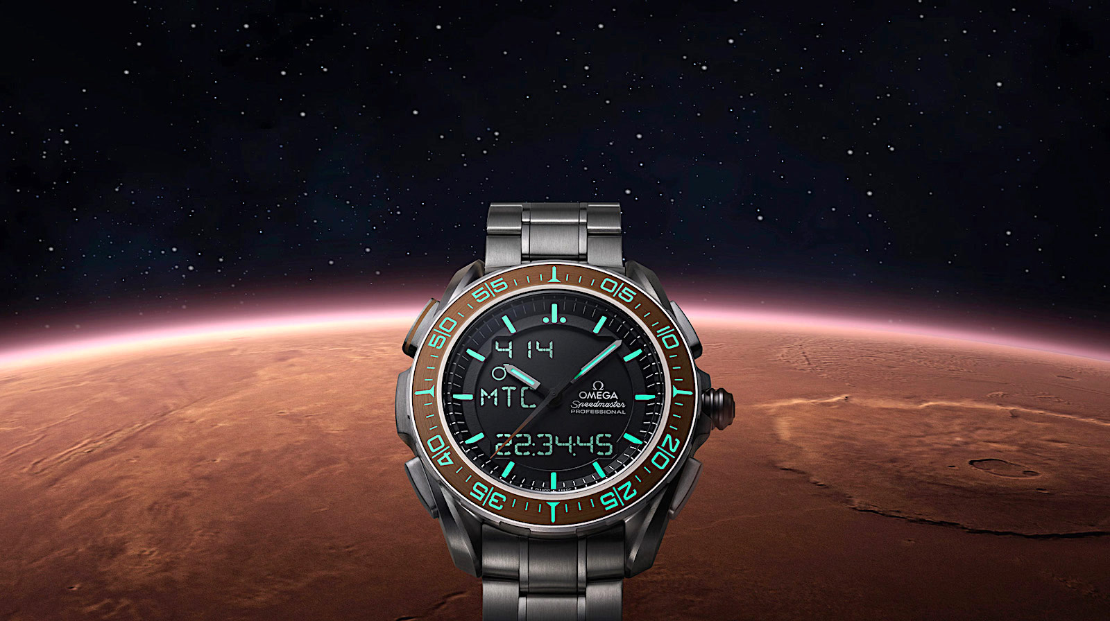 Omega Speedmaster X-33 Marstimer - space