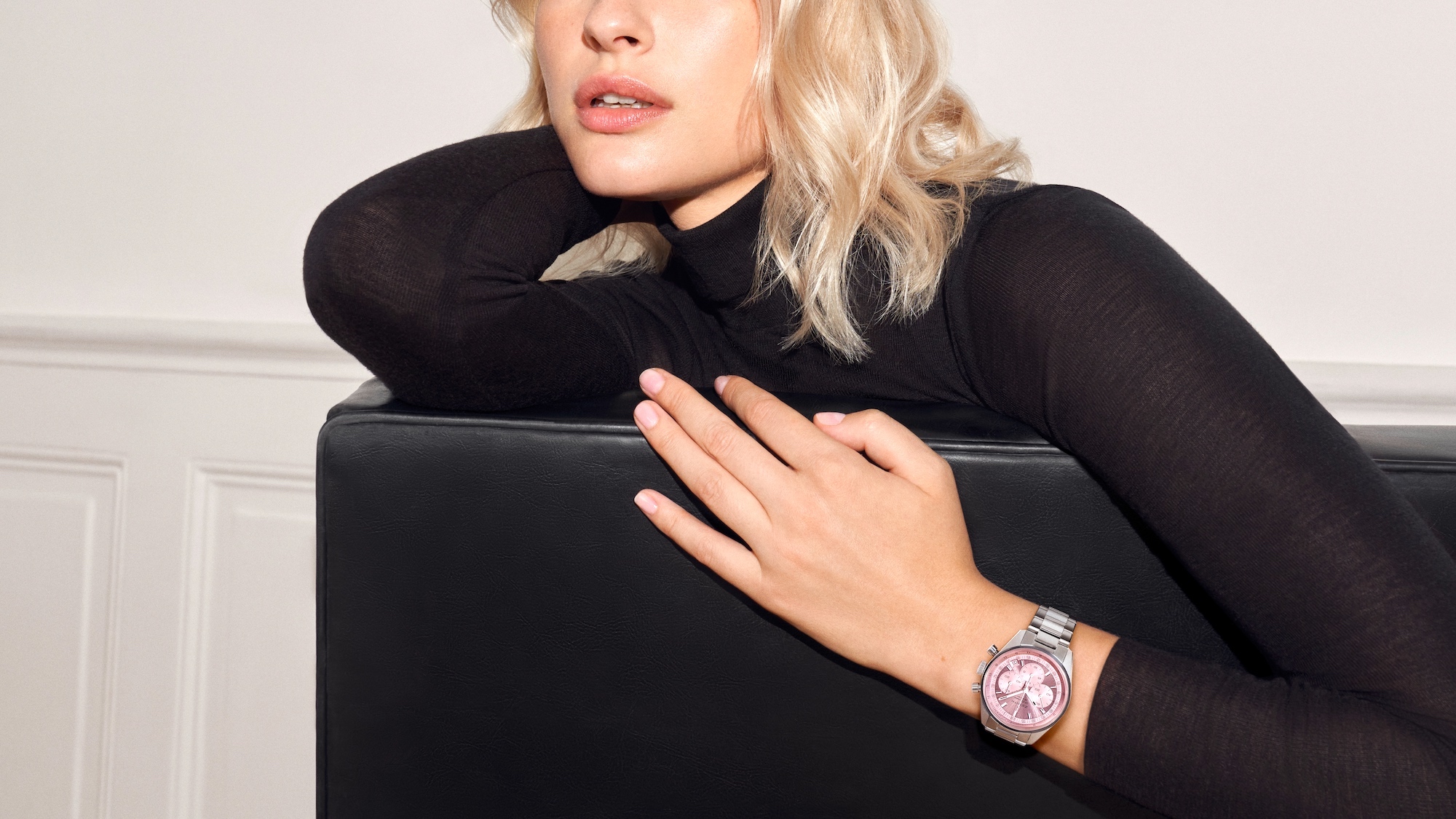 Zenith Chronomaster Original Pink - lifestyle