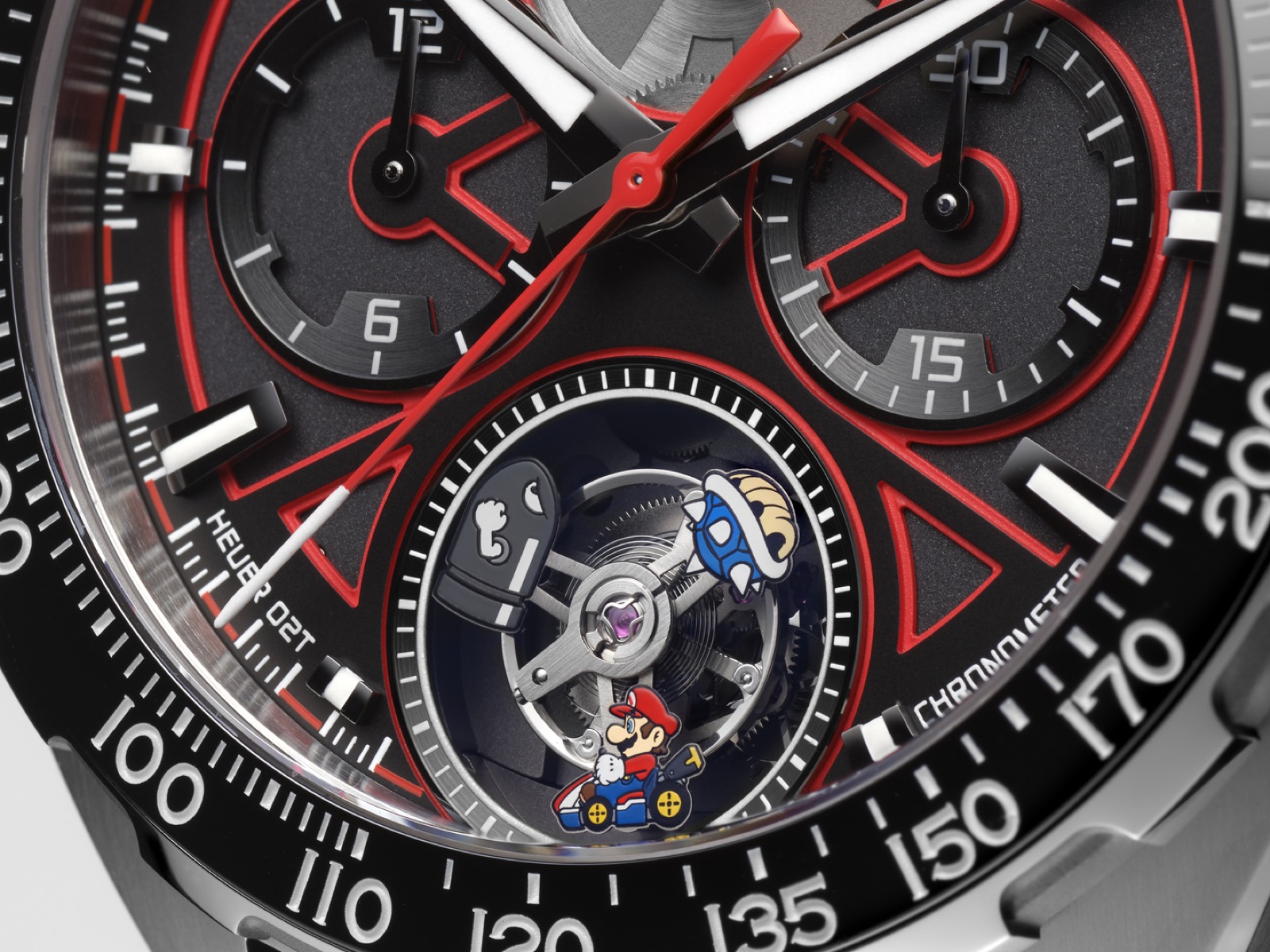 TAG Heuer Formula 1 X Mario Kart Limited Edition (cronógrafo tourbillon)