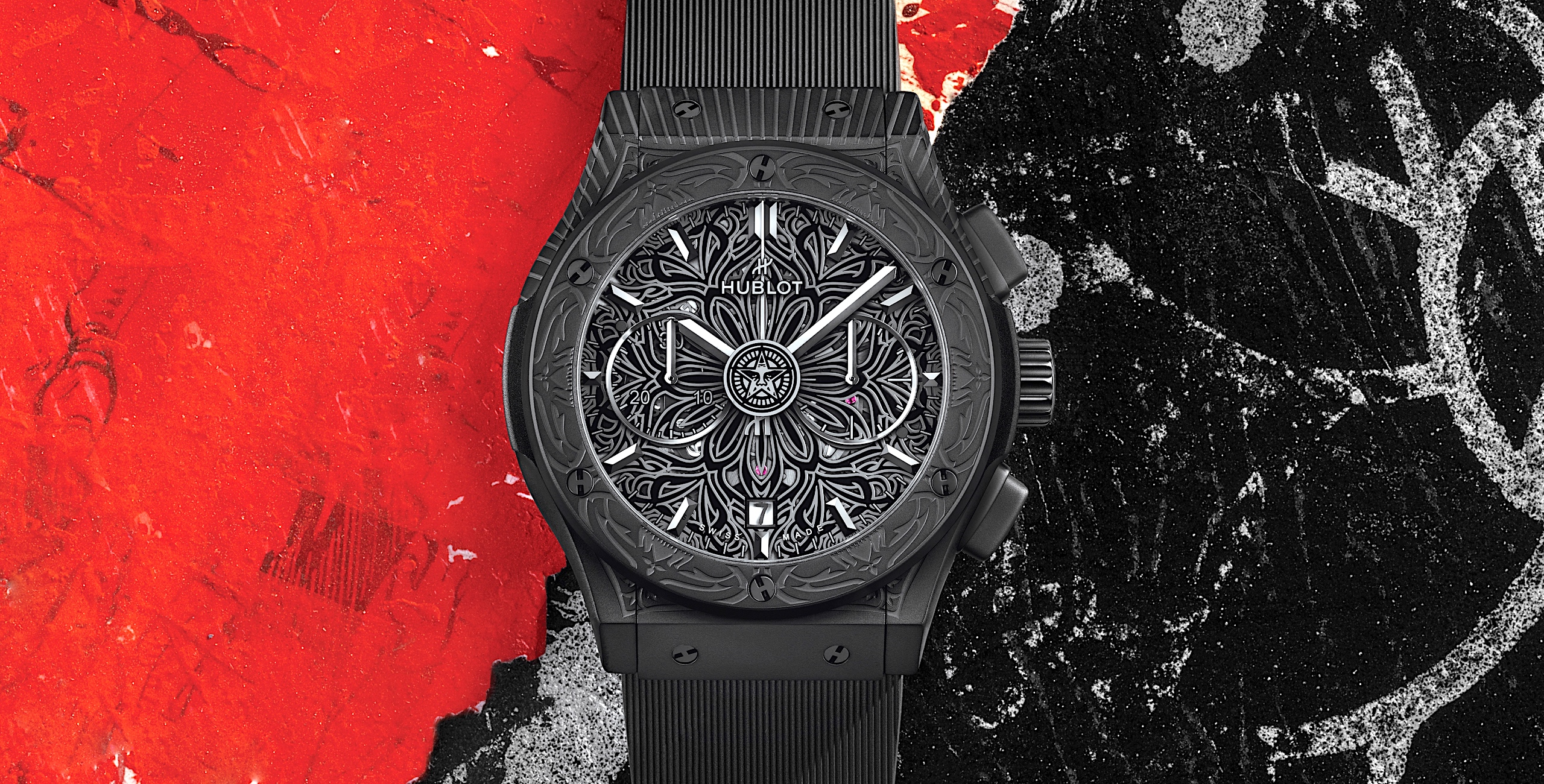 Hublot Classic Fusion Aerofusion Chronograph All Black Shepard Fairey - cover
