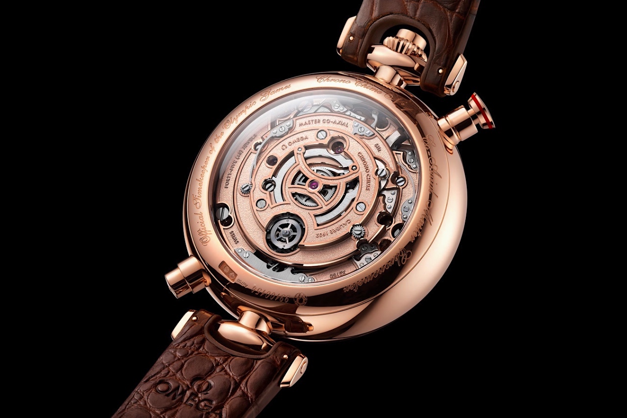 Omega Olympic 1932 Chrono Chime - caseback