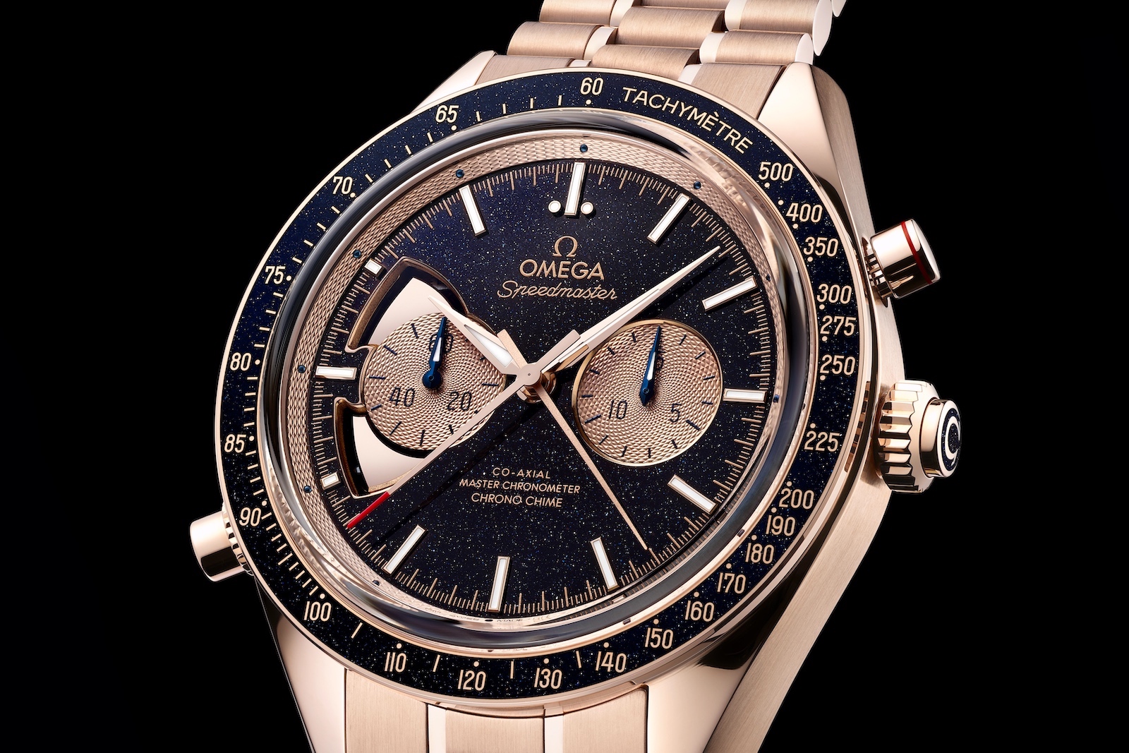 Omega Speedmaster Chrono Chime - dial