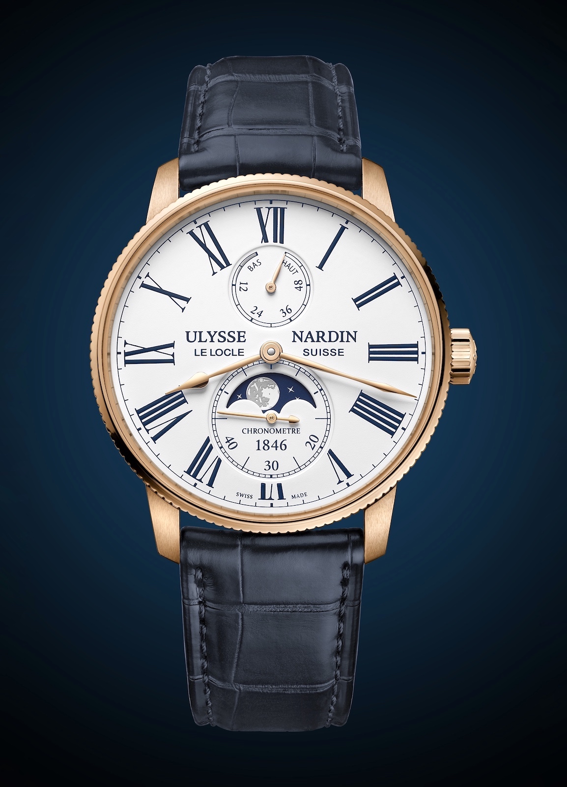 Ulysse Nardin Marine Torpilleur Moonphase 2022