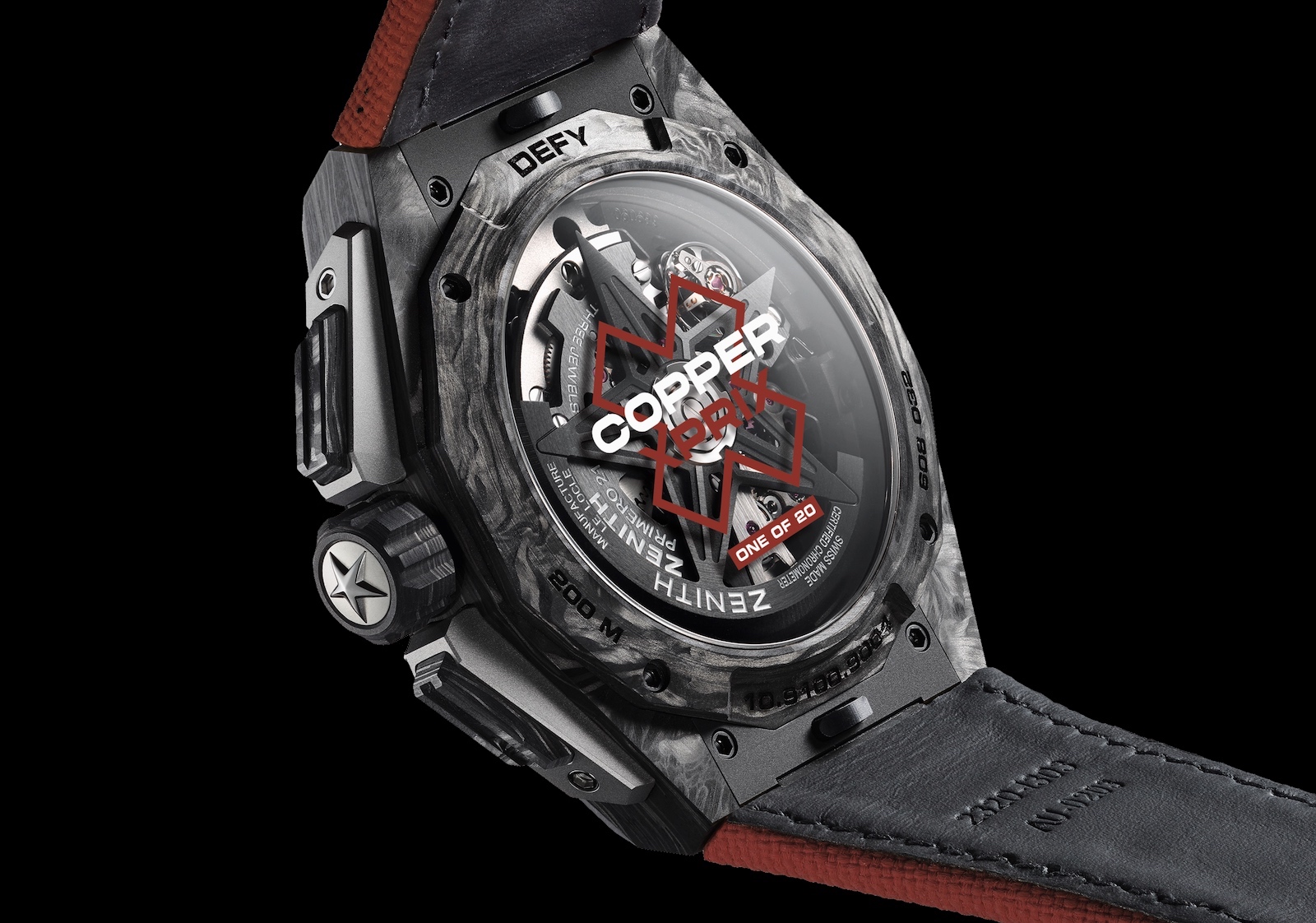 Zenith Defy Extreme E Copper X Prix - caseback 2