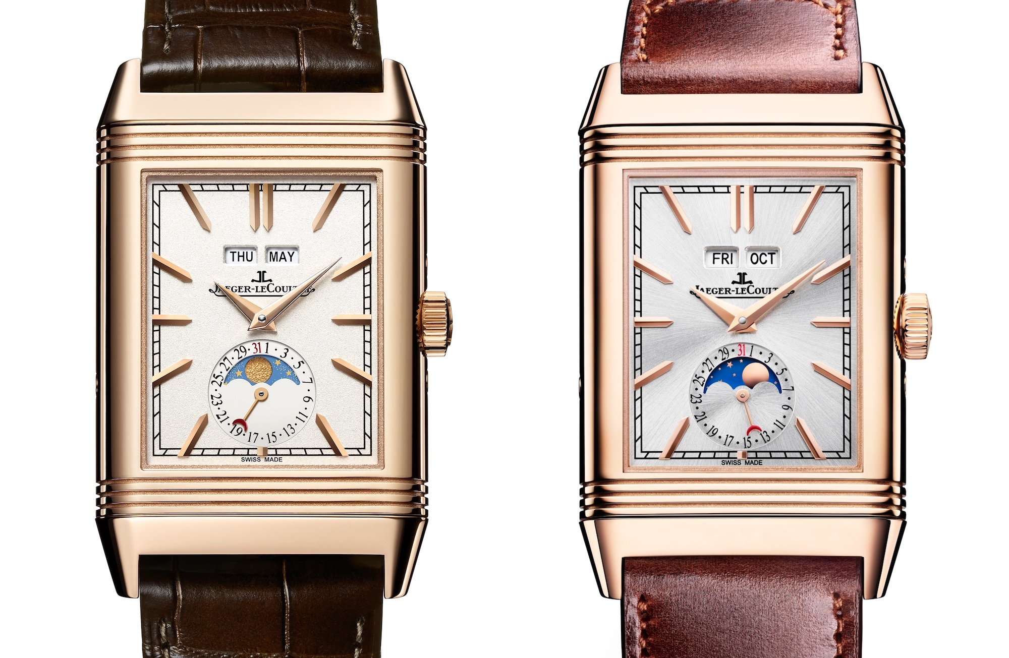 Jaeger-Lecoultre Reverso Tribute Duoface Calendar - anverso 2016 vs 2022