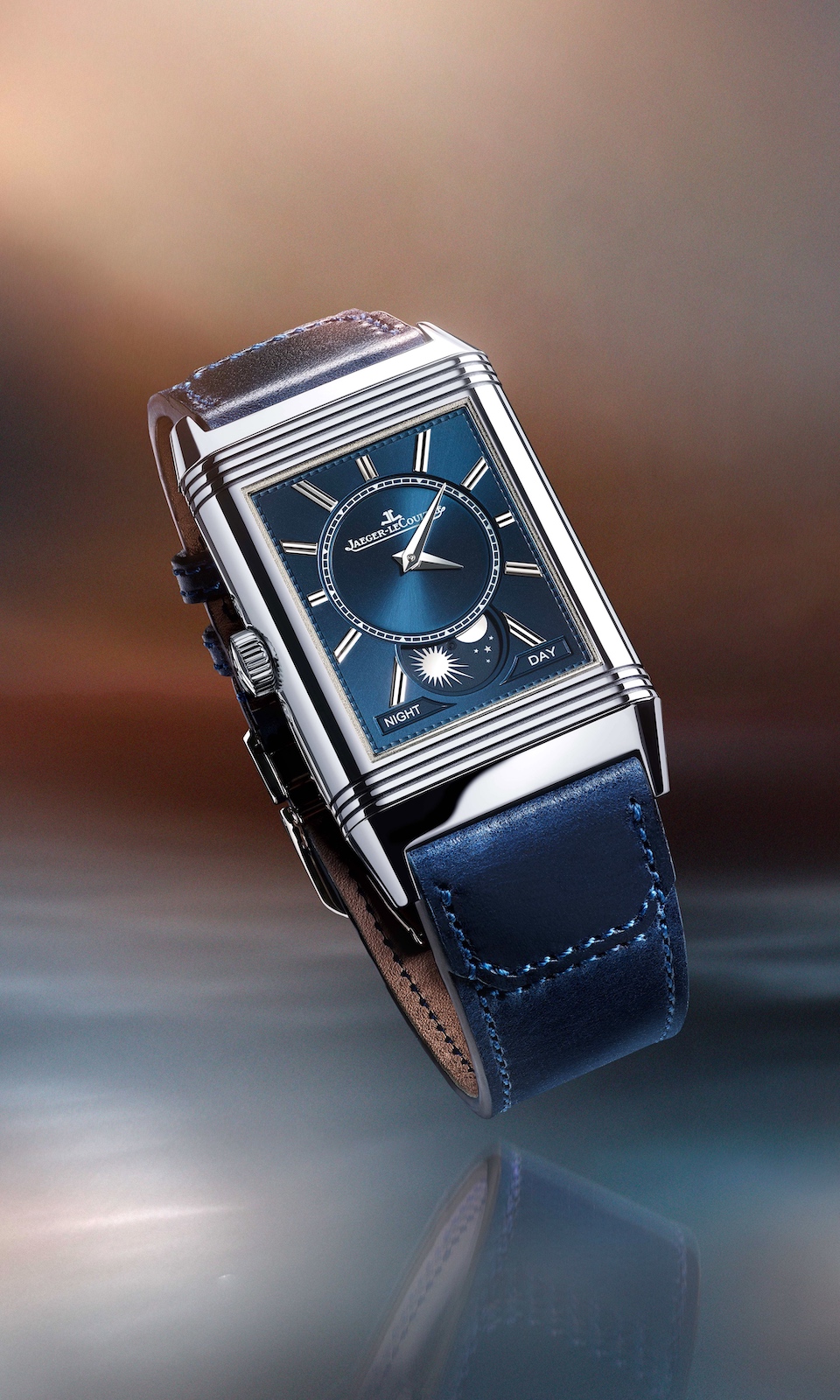 Jaeger-LeCoultre Reverso Tribute Duoface Calendar - steel reverso