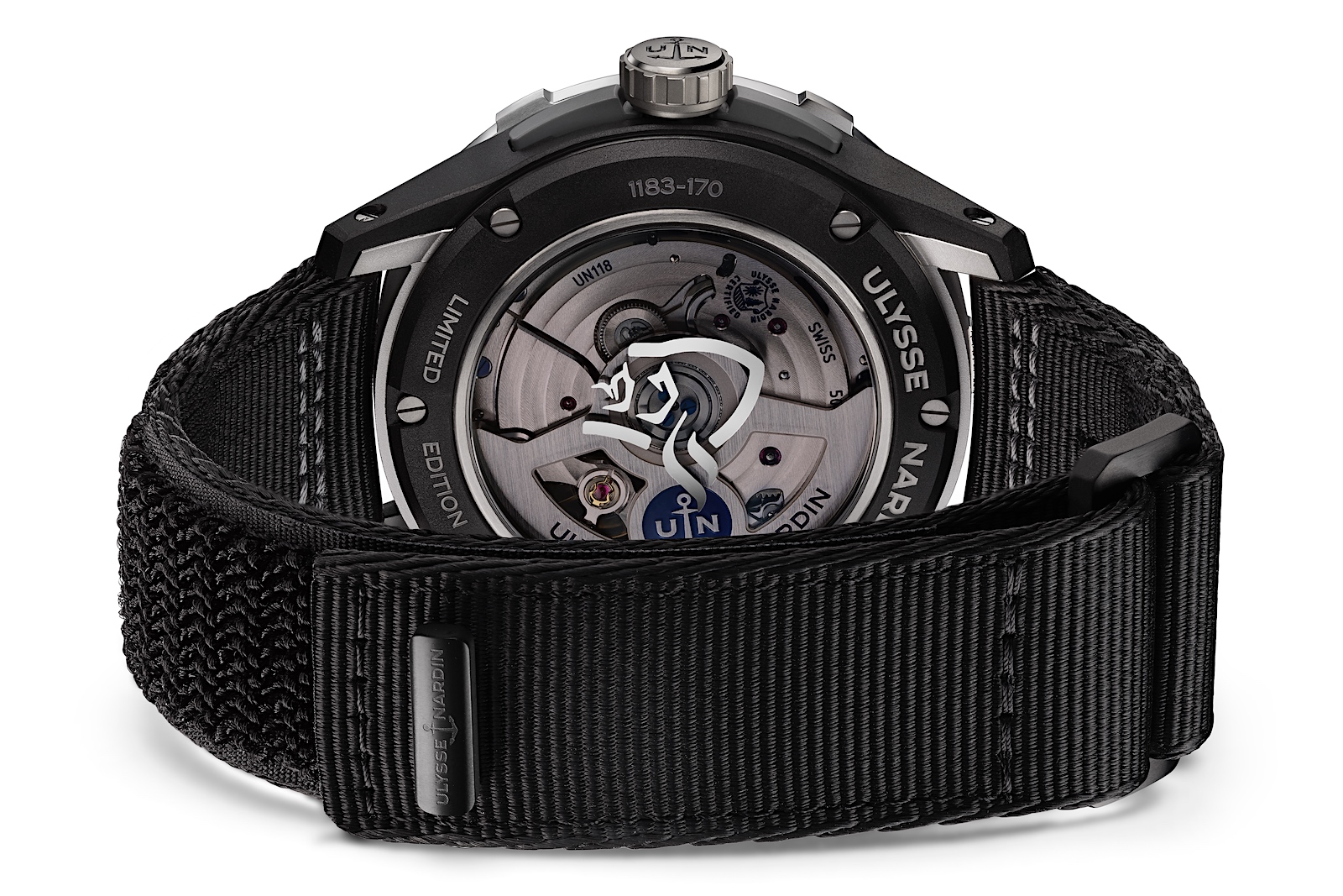 Ulysse Nardin Diver Norrøna Arctic Night - caseback