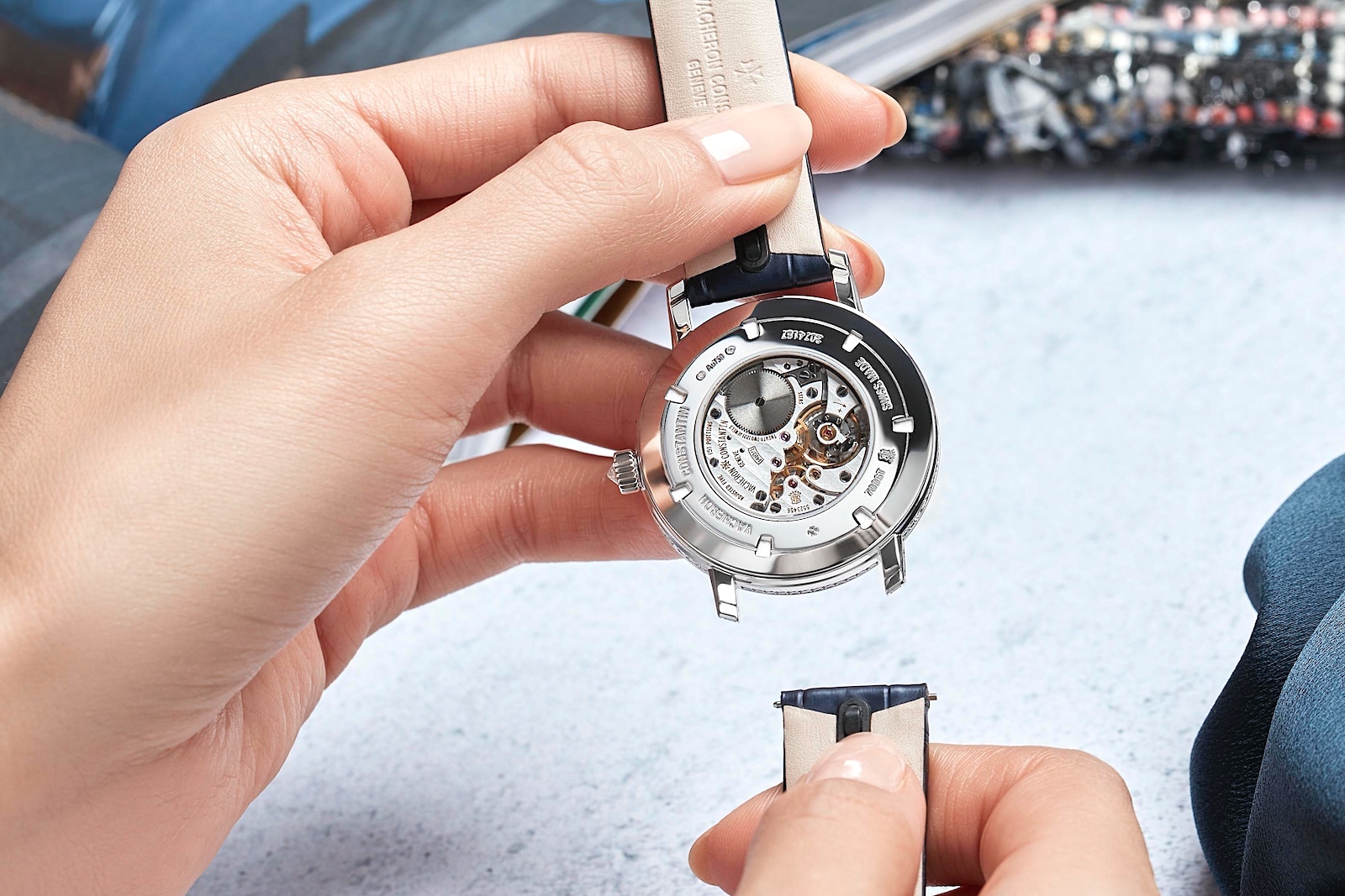 Vacheron Constantin Traditionnelle Moon Phase - caseback