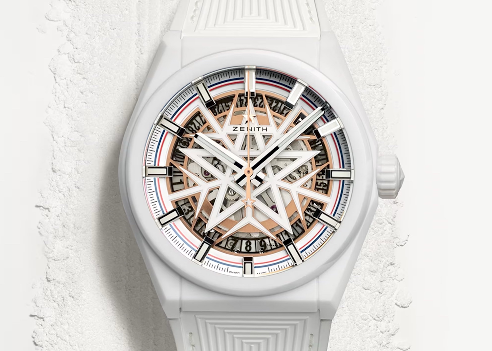 Zenith Defy Classic Skeleton Fusalp - white dial