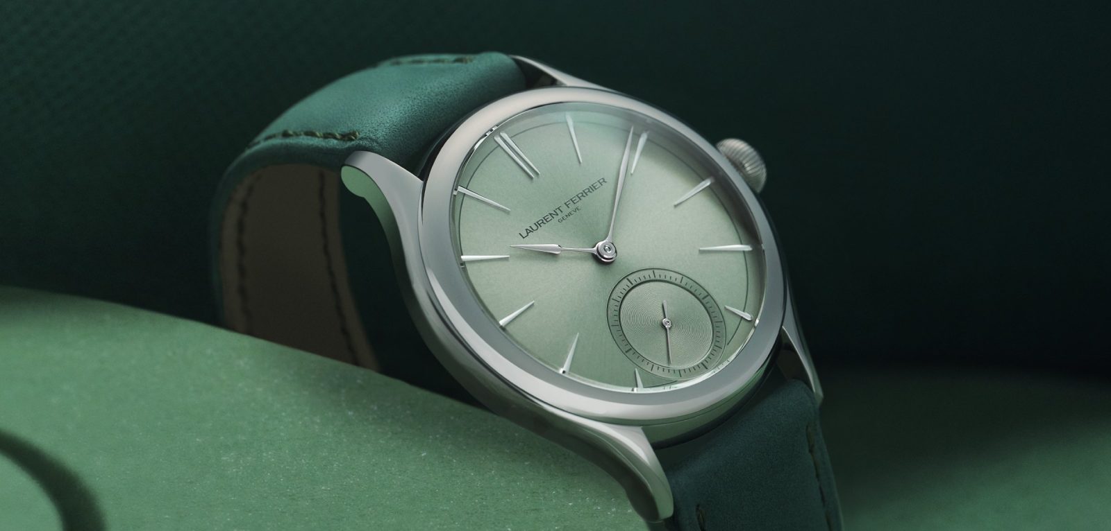 Laurent Ferrier Classic Micro-rotor «Série Atelier» Magnetic Green
