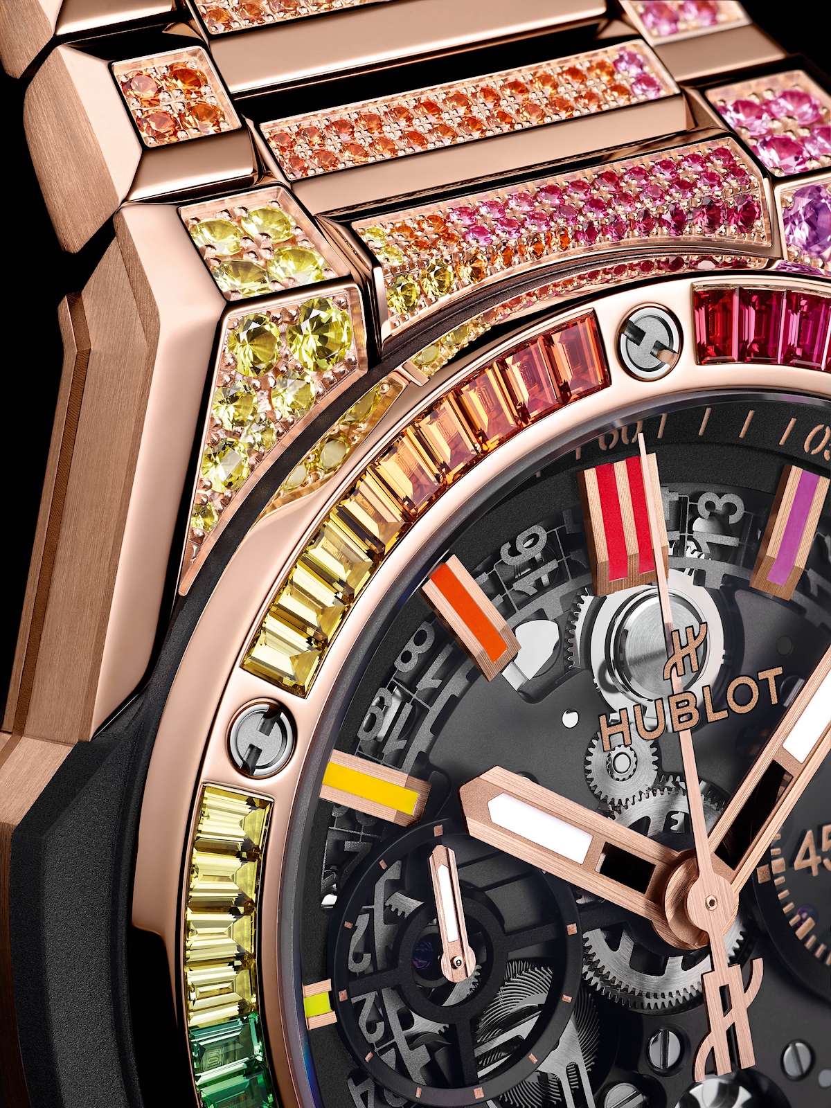 Big Bang Integrated King Gold Rainbow - engaste