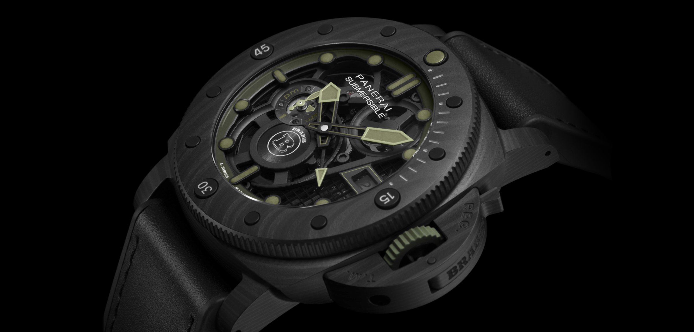 Panerai Submersible S BRABUS Verde Militare Edition 4